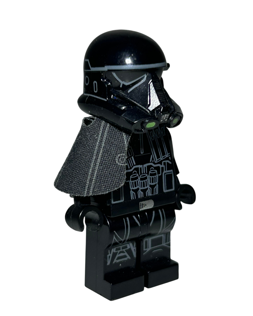 Imperial Death Trooper Specialist Commander SW0796 LEGO Star Wars Minifigur Seitenansicht links brick2d2