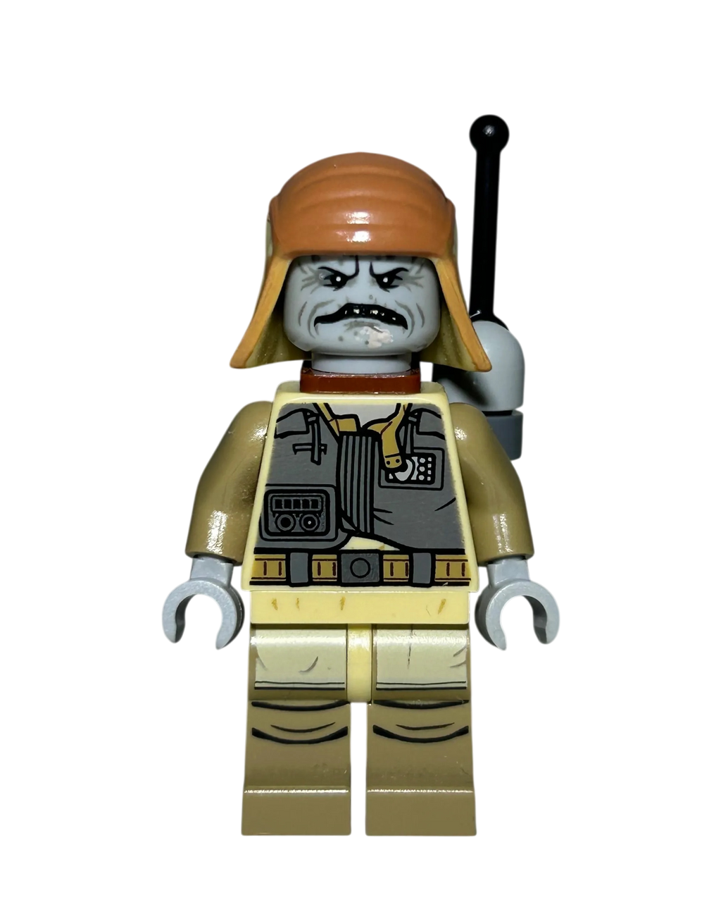Pao SW0798 Rogue One Rebel Soldier LEGO Star Wars Minifigur Vorderansicht brick2d2