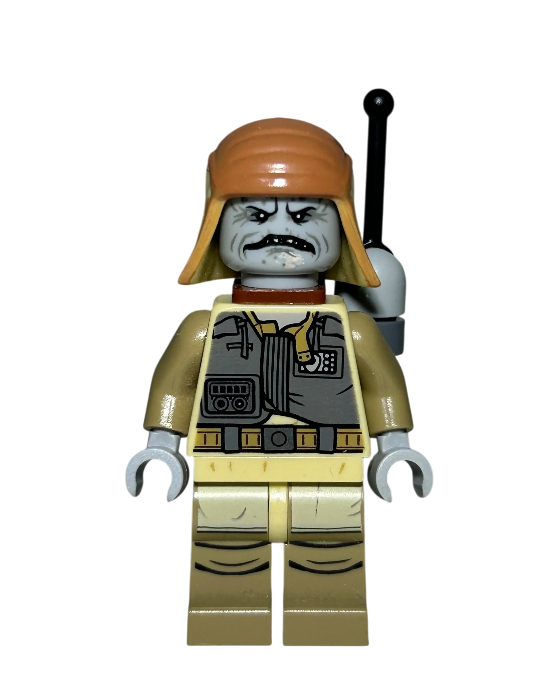 Pao SW0798 Rogue One Rebel Soldier LEGO Star Wars Minifigur Vorderansicht brick2d2