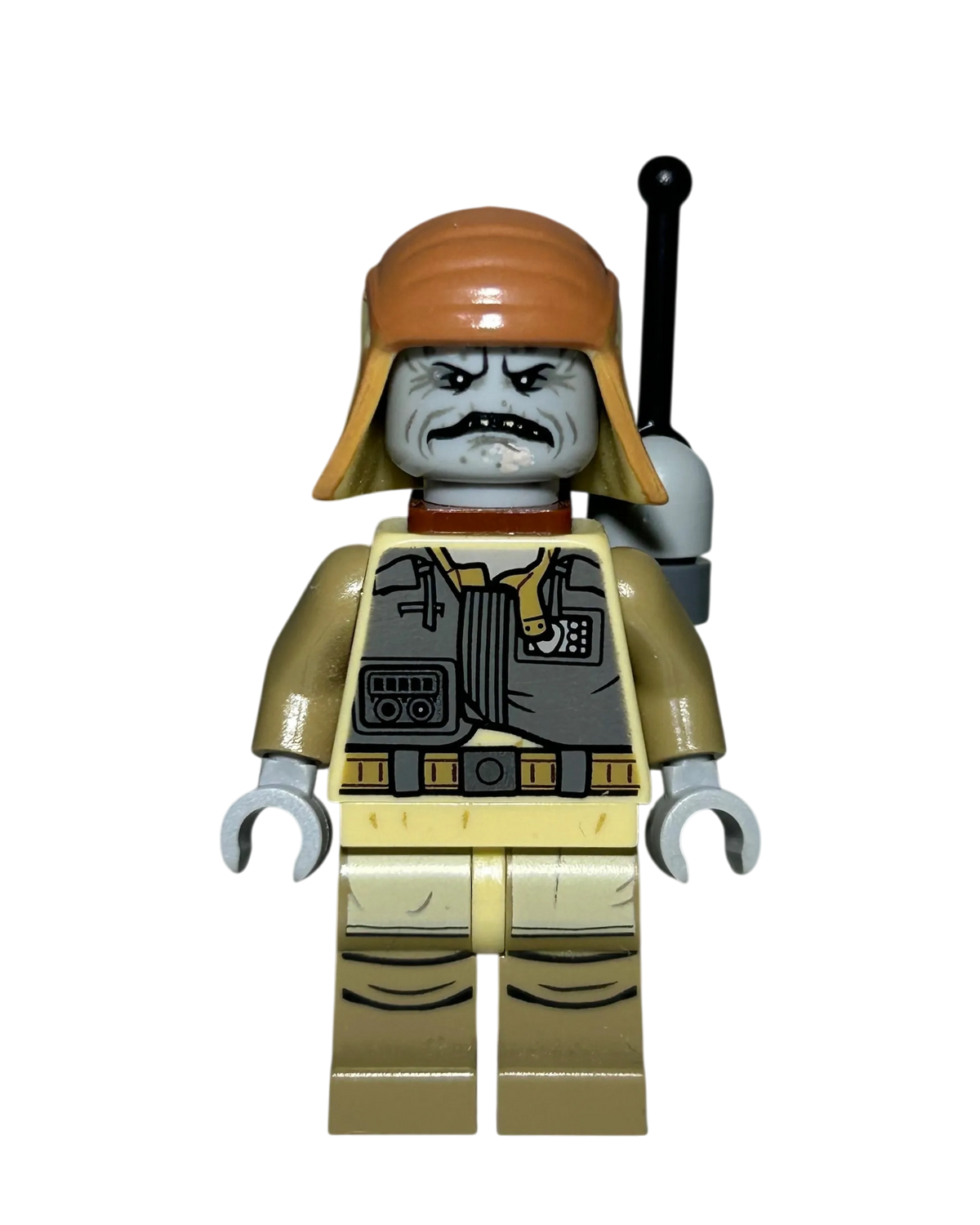 Pao SW0798 Rogue One Rebel Soldier LEGO Star Wars Minifigur Vorderansicht brick2d2