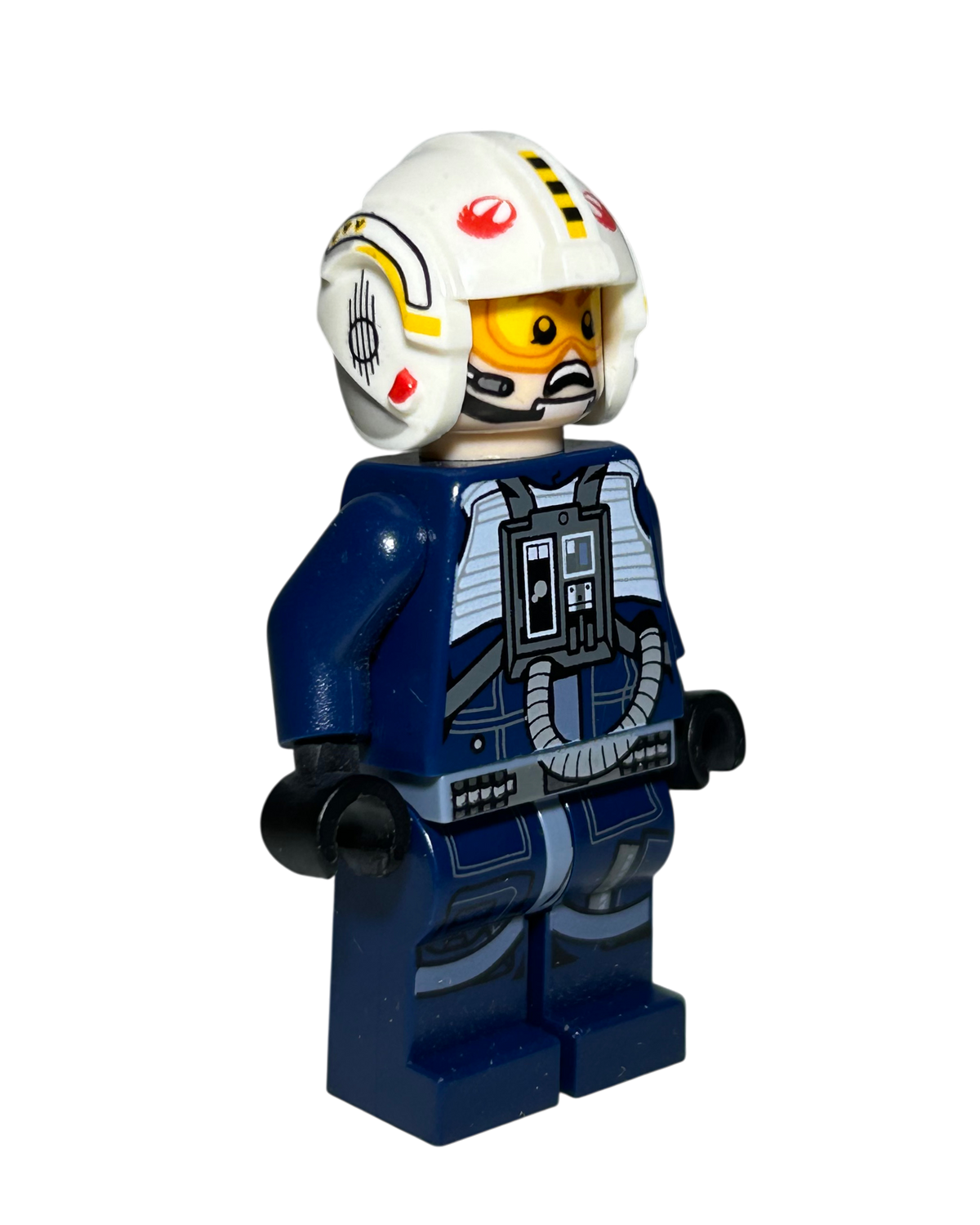 Lego Star Wars Y-Wing Pilot SW0801 Detailansicht links brick2d2