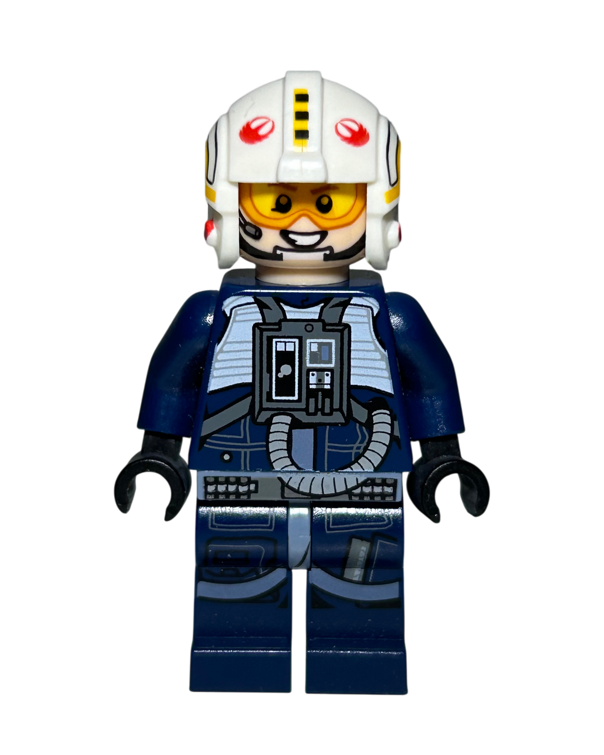 Lego Star Wars Y-Wing Pilot SW0801 Detailansicht brick2d2