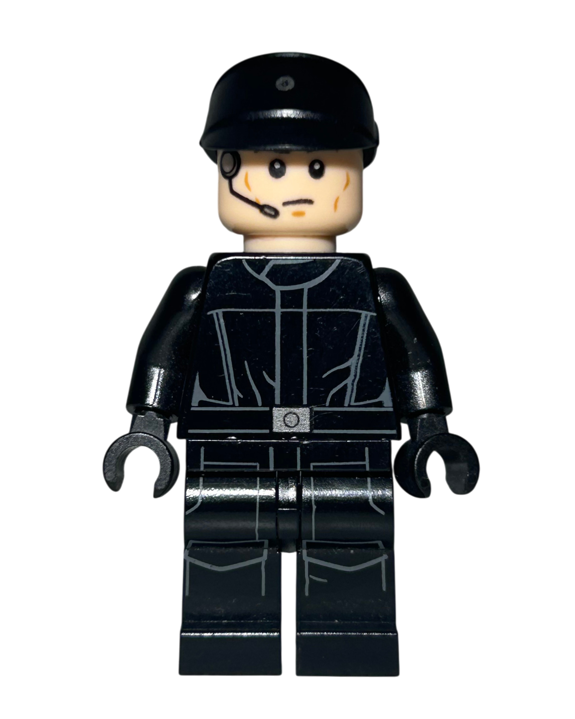 Imperial Shuttle Pilot SW0802 LEGO Star Wars Minifigur Vorderansicht brick2d2