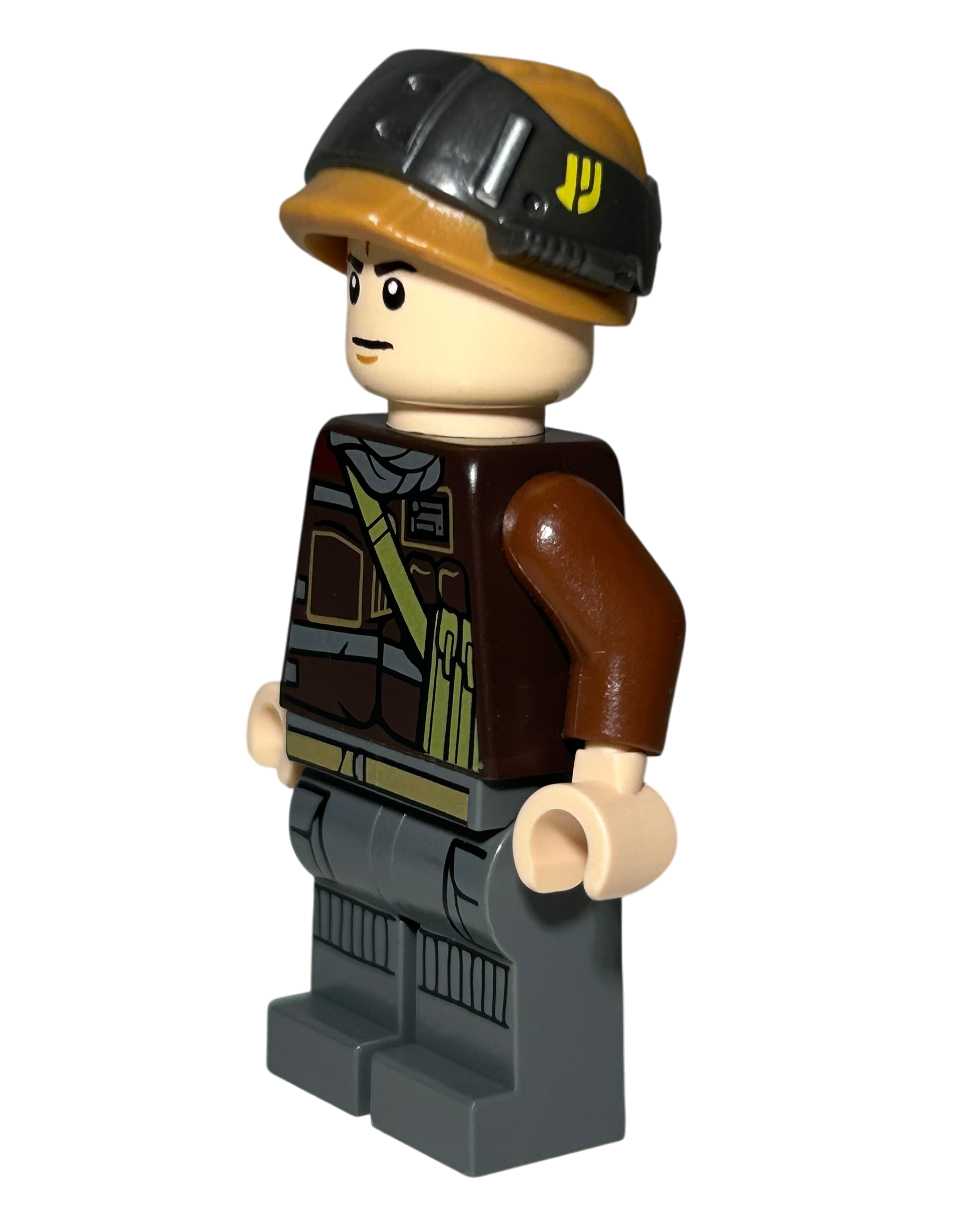 Rebel Trooper Private Calfor SW0805 LEGO Star Wars Minifigur Seitenansicht rechts brick2d2