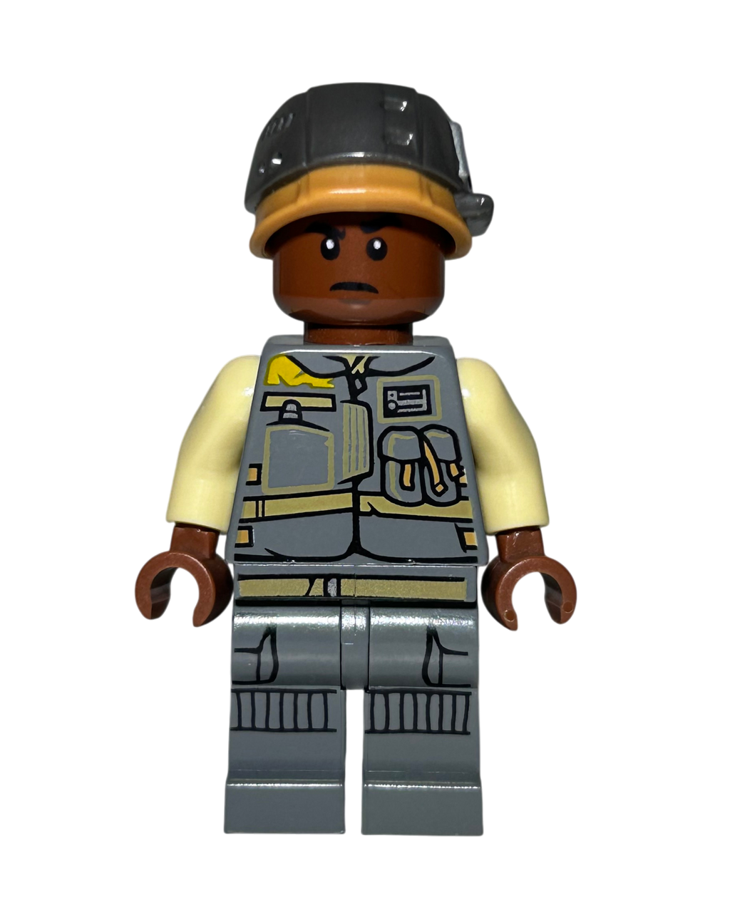 Rebel Trooper Lieutenant Sefla SW0806 LEGO Star Wars Minifigur Vorderansicht brick2d2