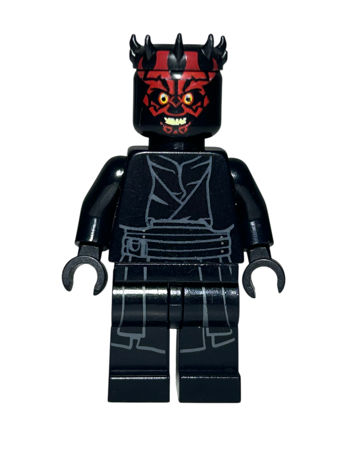 Darth Maul SW0808 LEGO Star Wars Minifigur Vorderansicht brick2d2