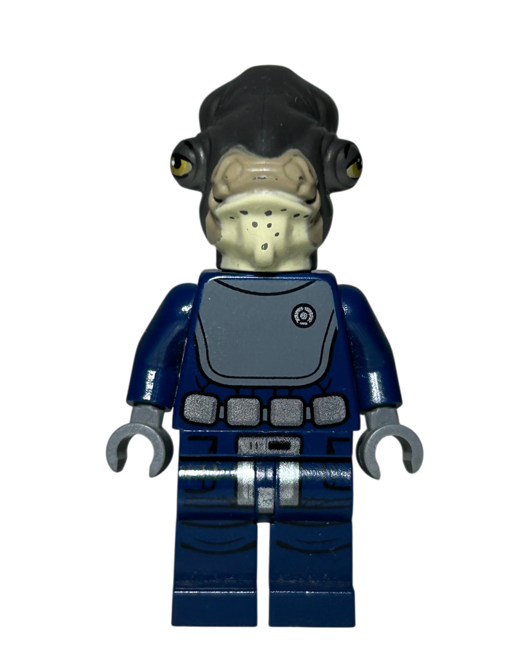 Admiral Raddus SW0816 LEGO Star Wars Minifigur Vorderansicht brick2d2