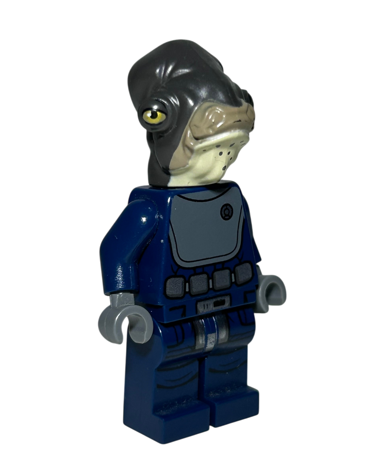 Admiral Raddus SW0816 LEGO Star Wars Minifigur Seitenansicht links brick2d2