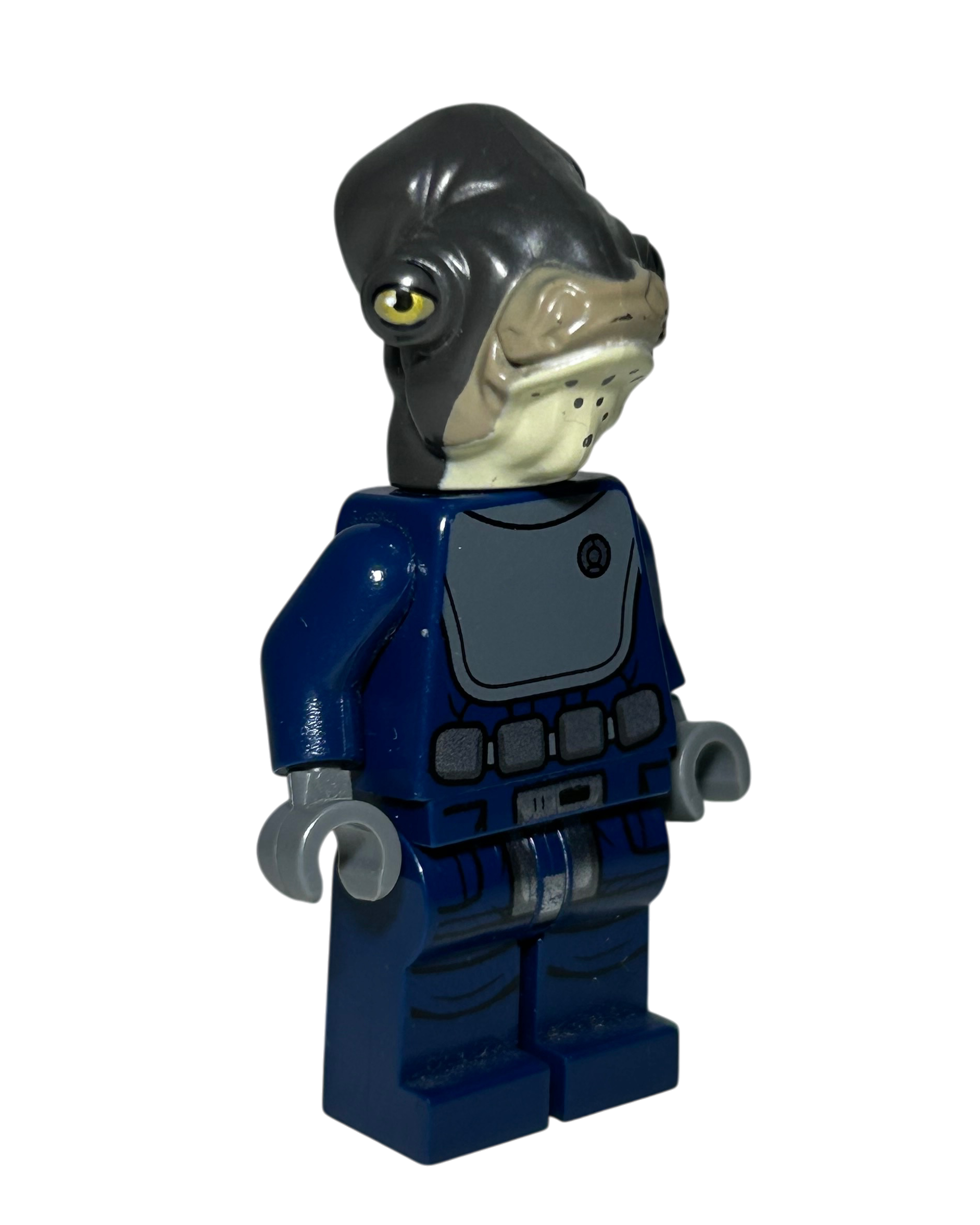 Admiral Raddus SW0816 LEGO Star Wars Minifigur Seitenansicht links brick2d2