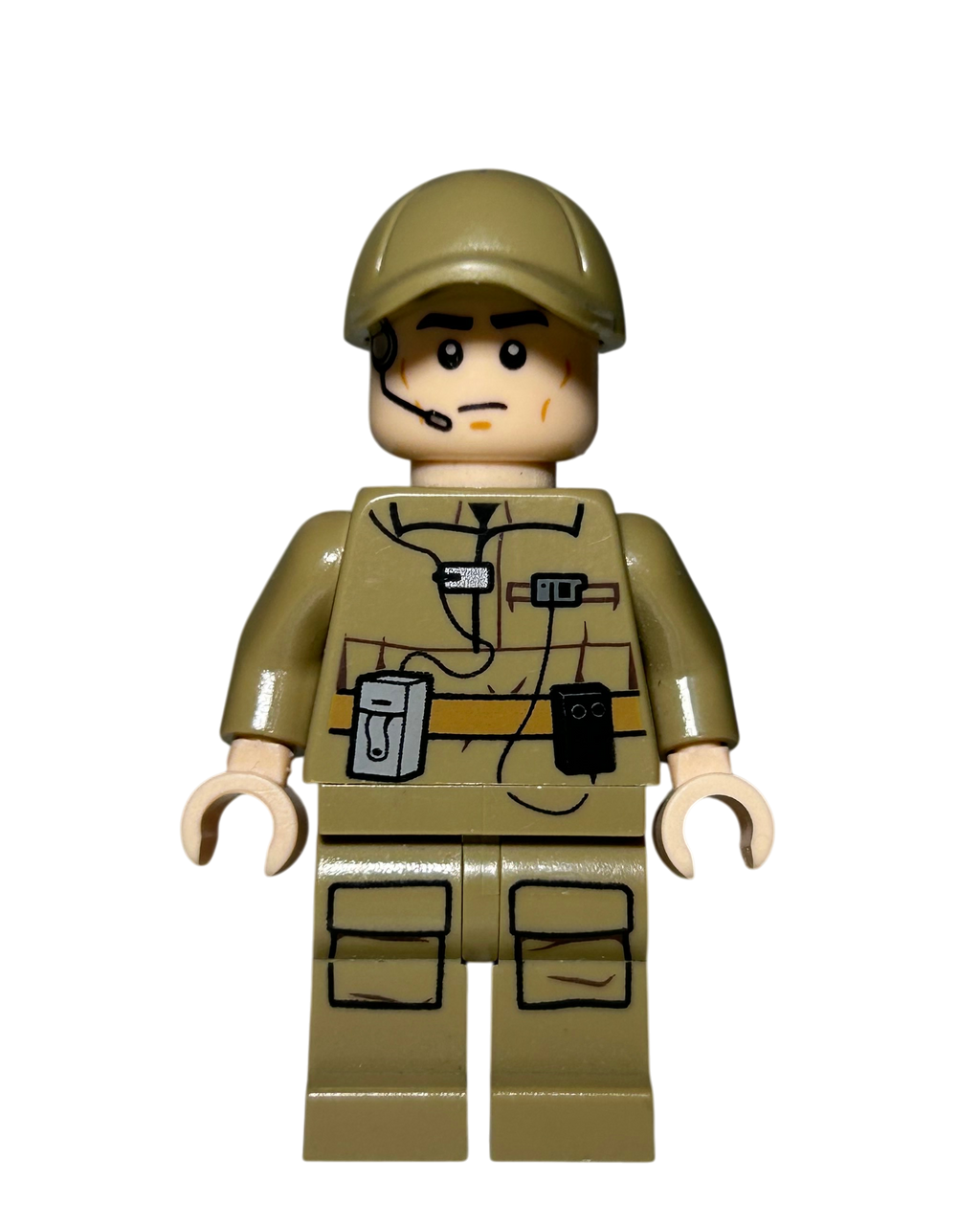 Rebel Ground Crew SW0820 LEGO Star Wars Minifigur A-Wing Vorderansicht brick2d2