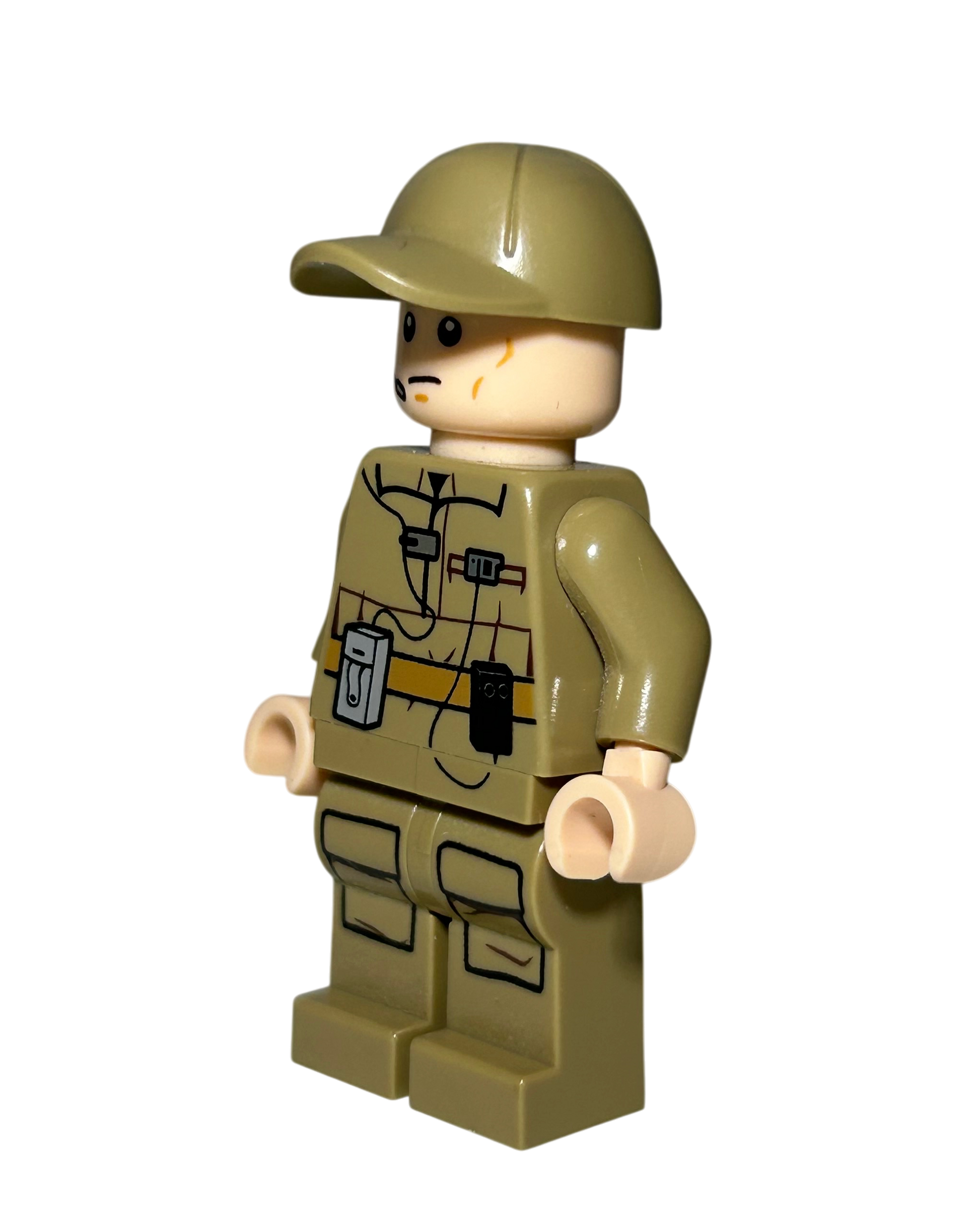Rebel Ground Crew SW0820 LEGO Star Wars Minifigur A-Wing Seitenansicht rechts brick2d2