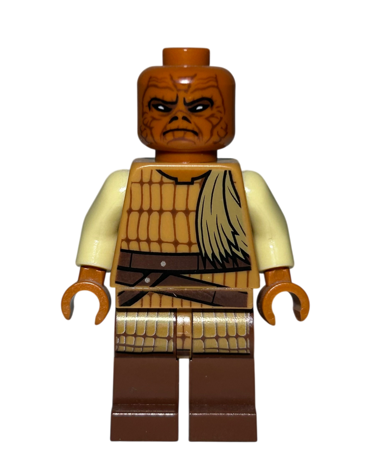 Weequay Skiff Guard SW0821 LEGO Star Wars Minifigur Vorderansicht brick2d2