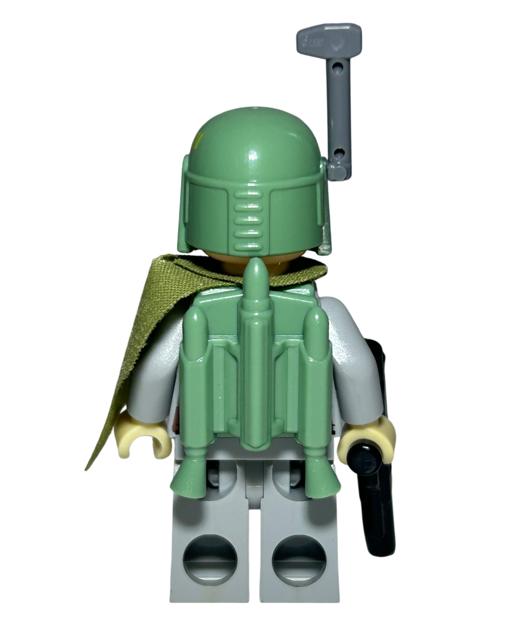 Lego Star Wars Minifigur Boba Fett mit Pauldron SW0822 Rückansicht brick2d2