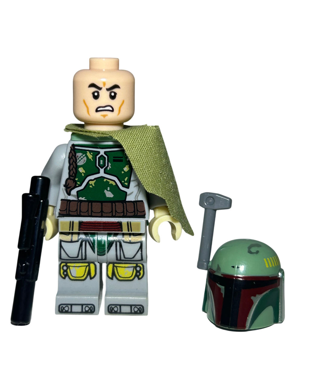 Lego Star Wars Minifigur Boba Fett mit Pauldron SW0822 Detailansicht NR. 2 brick2d2