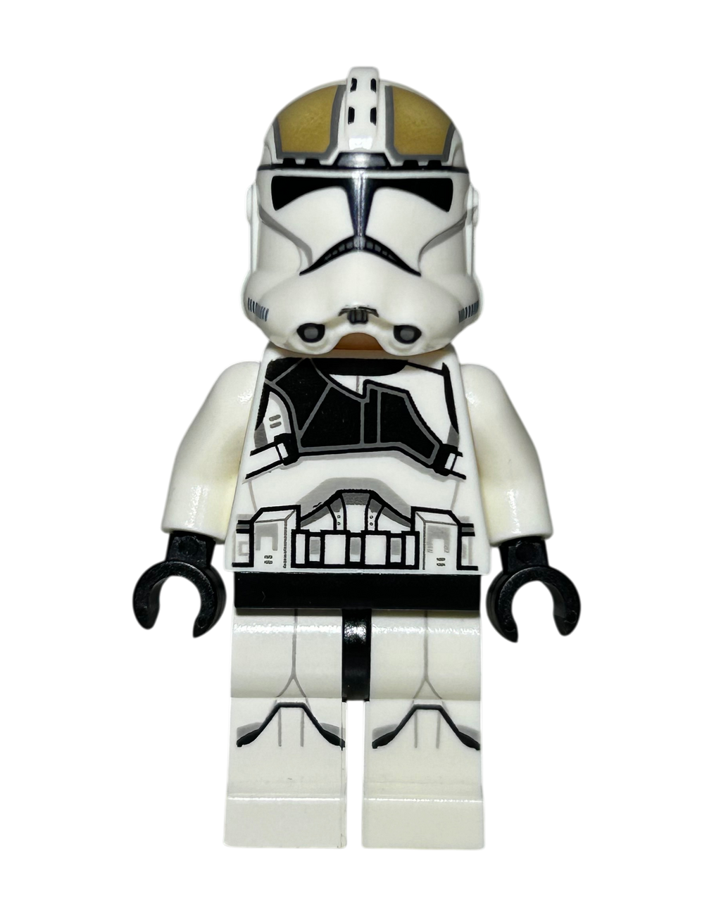 Clone Trooper Gunner Phase 2 SW0837 LEGO Star Wars Minifigur Vorderansicht brick2d2