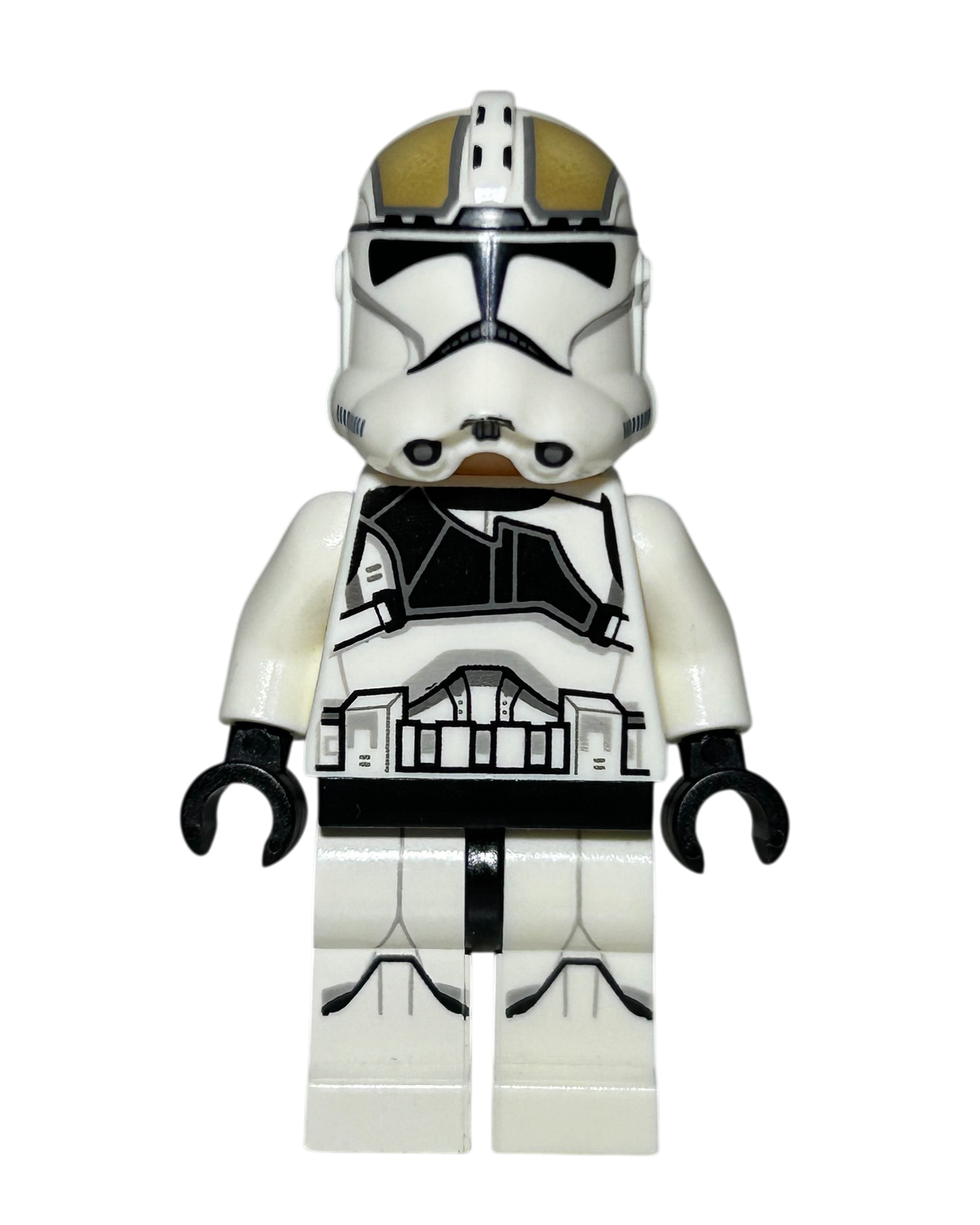 Clone Trooper Gunner Phase 2 SW0837 LEGO Star Wars Minifigur Vorderansicht brick2d2