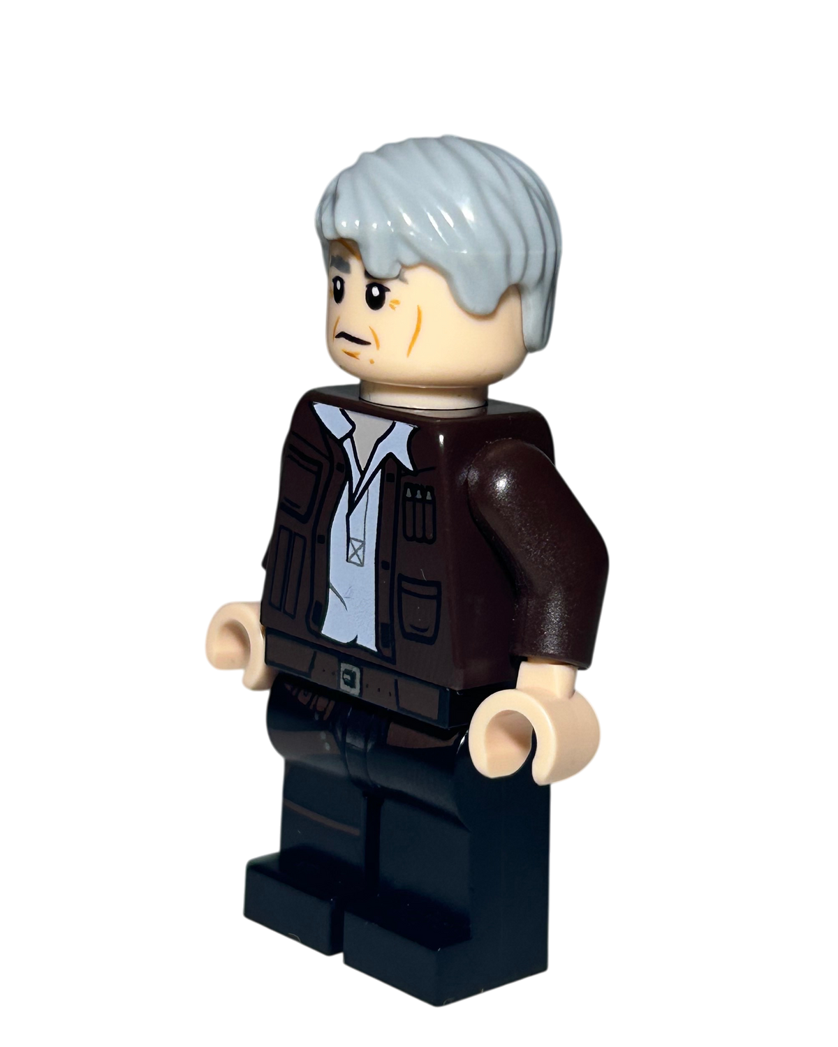 Han Solo SW0841 LEGO Star Wars Minifigur alt 2017 Seitenansicht rechts brick2d2