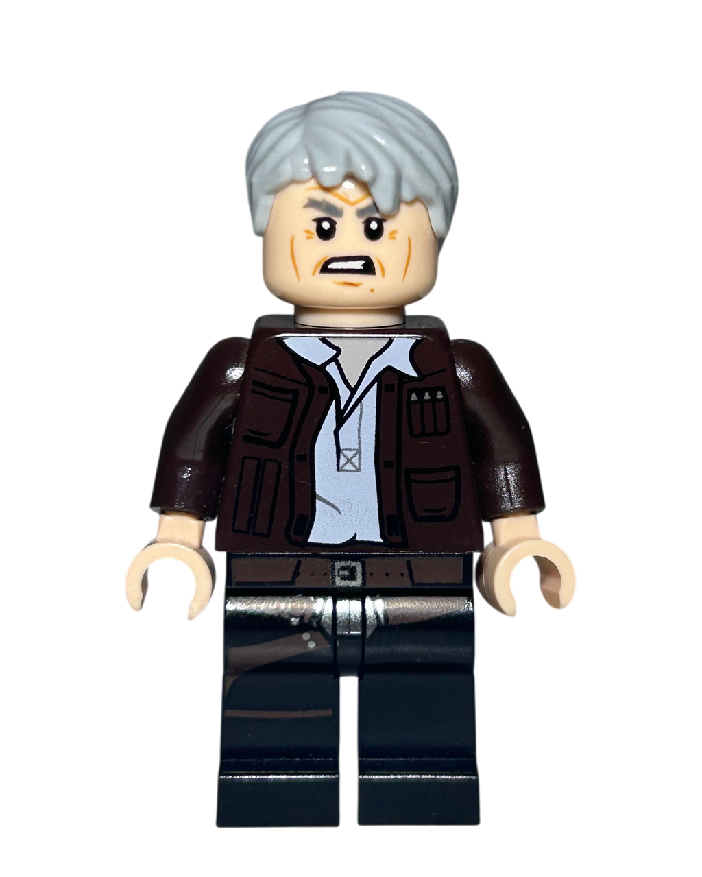 Han Solo SW0841 LEGO Star Wars Minifigur alt 2017 Detailansicht brick2d2
