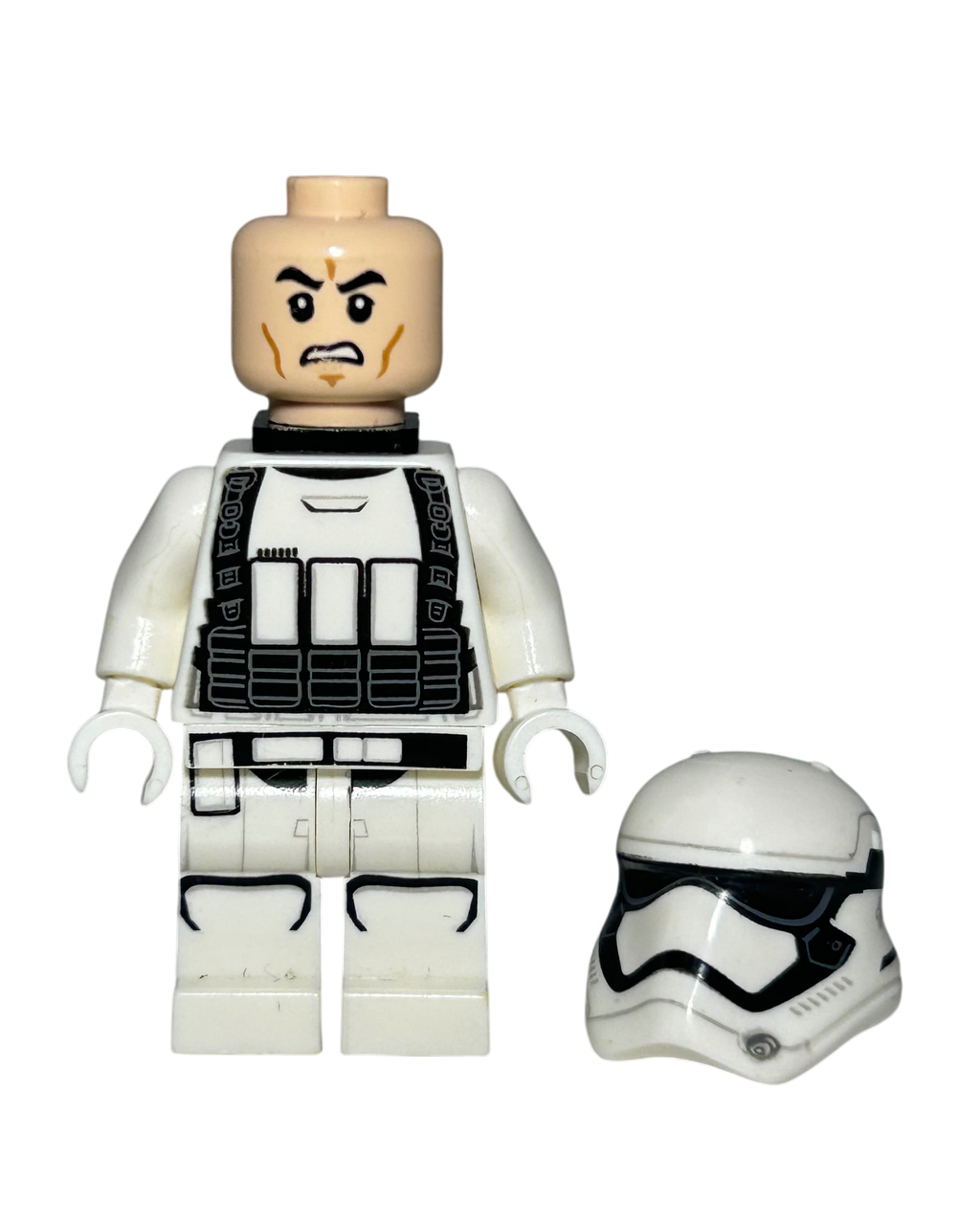 First Order Heavy Assault Stormtrooper SW0842 LEGO Star Wars Minifigur Detailansicht brick2d2