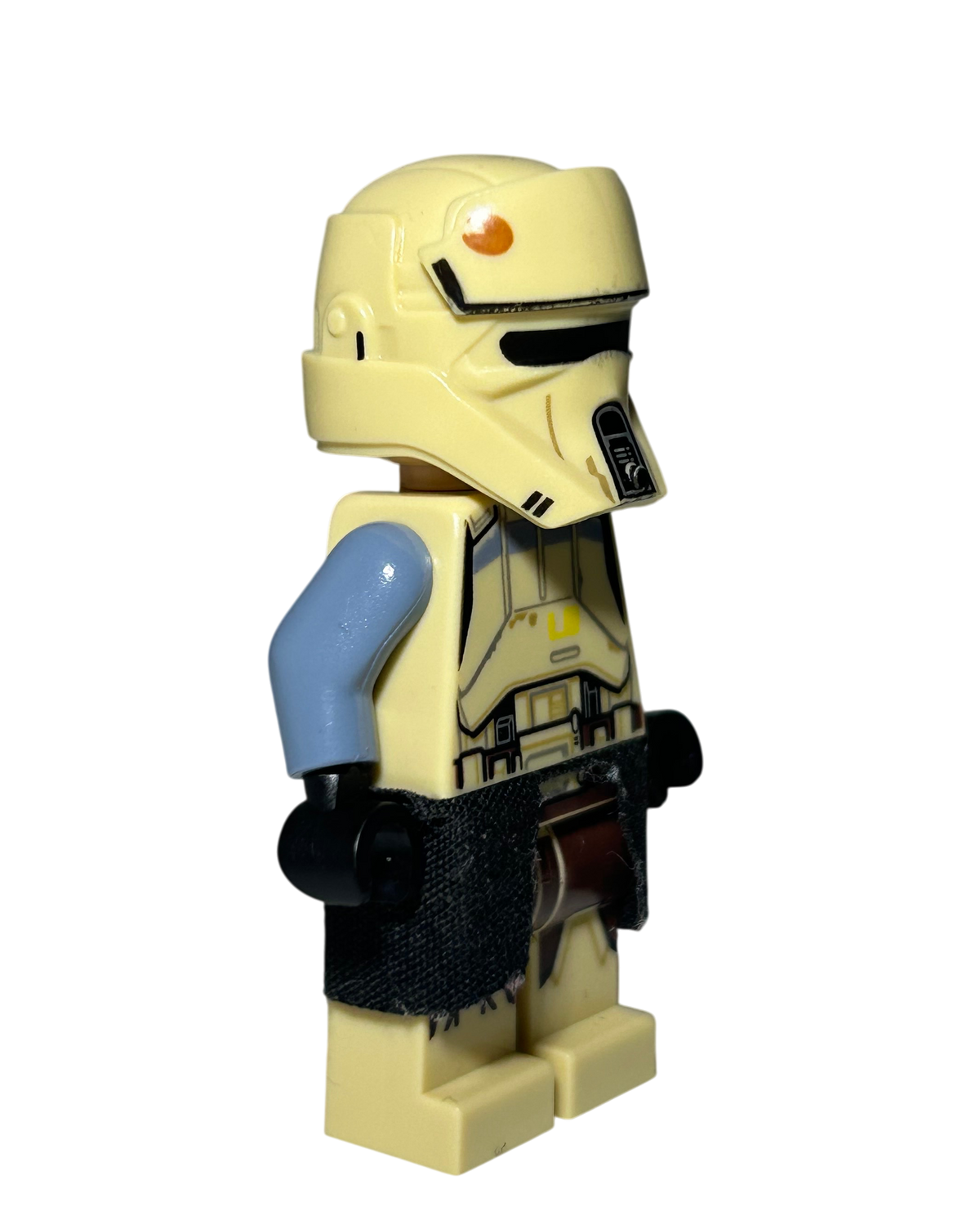 LEGO Shoretrooper Squad Leader SW0850 mit Helm und Stoff-Kama links 