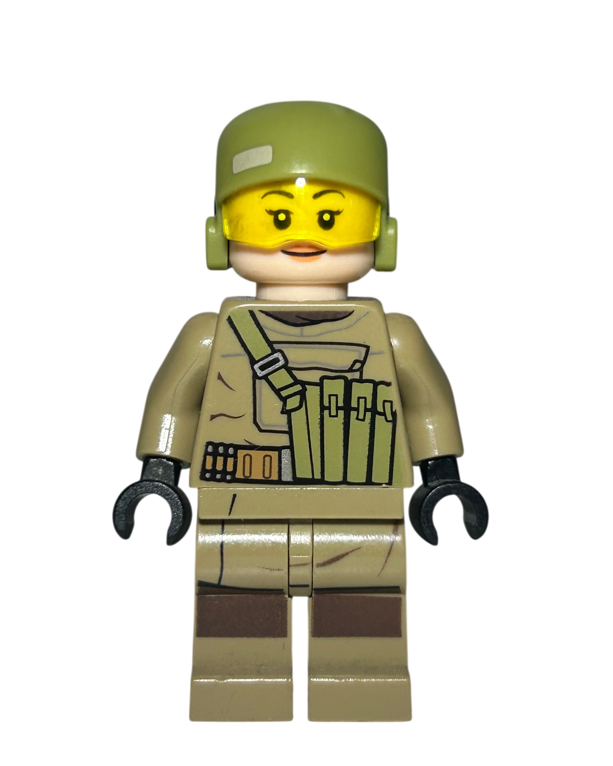 Resistance Trooper SW0853 LEGO Star Wars Minifigur weiblich Detailansicht brick2d2
