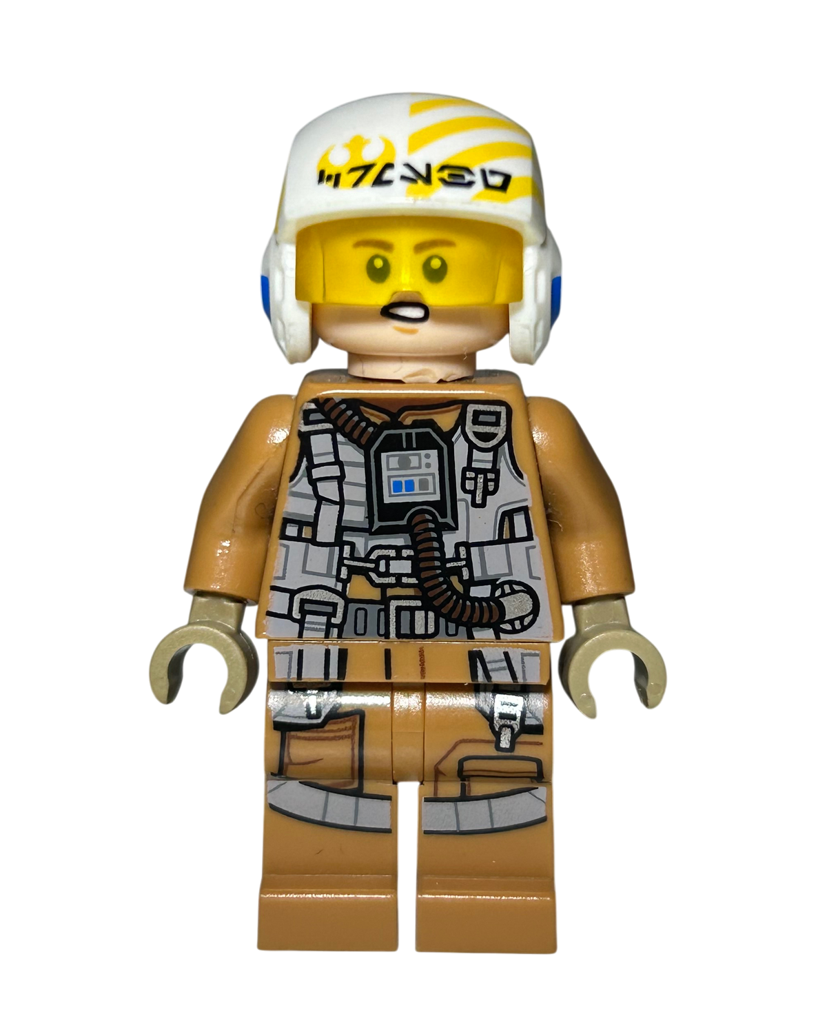 Resistance Bomber Pilot SW0861 LEGO Star Wars Minifigur Detailansicht brick2d2