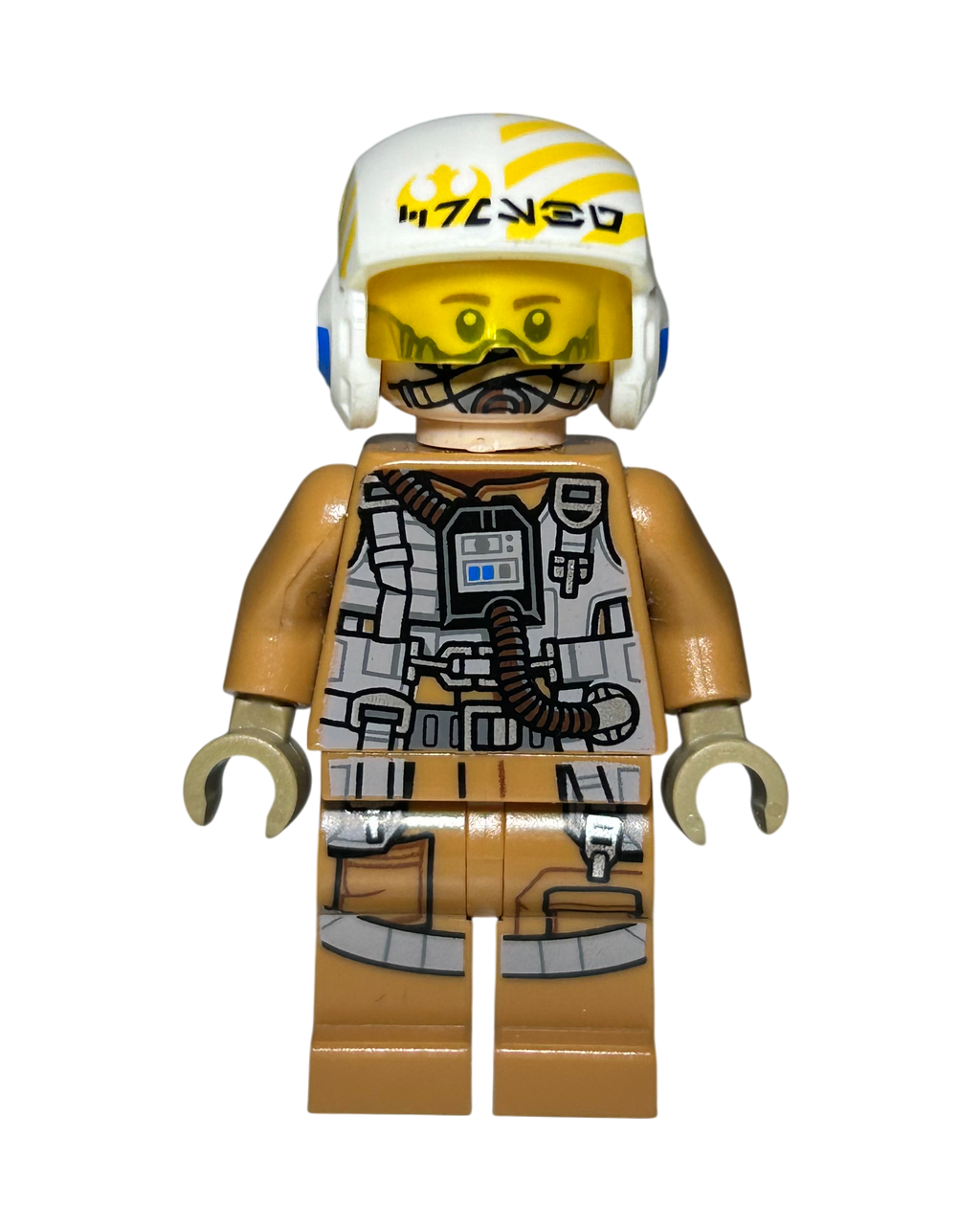 Resistance Bomber Pilot SW0861 LEGO Star Wars Minifigur Vorderansicht brick2d2