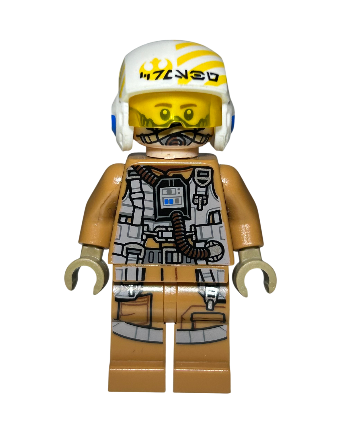 Resistance Bomber Pilot SW0861 LEGO Star Wars Minifigur Vorderansicht brick2d2