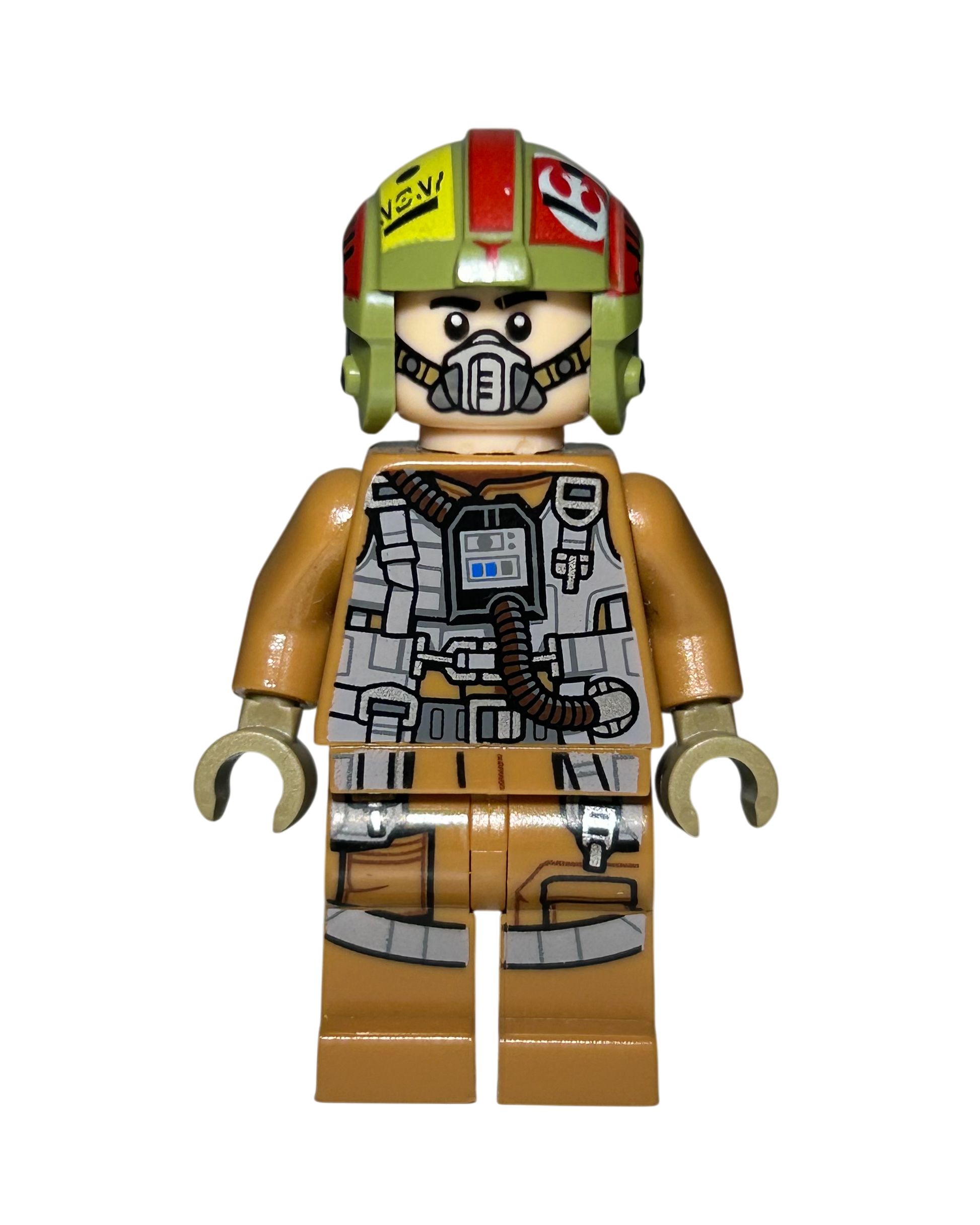 Resistance Bombardier Nix Jerd SW0862 LEGO Star Wars Minifigur Vorderansicht brick2d2