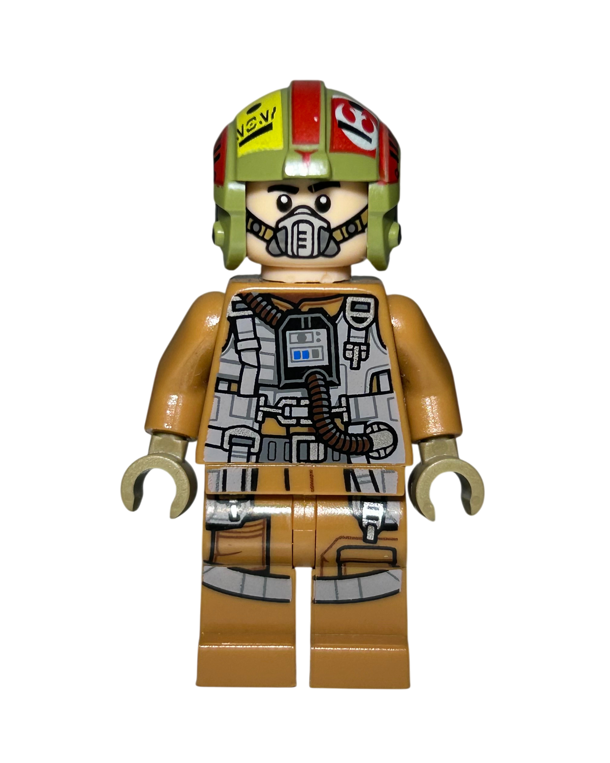 Resistance Bombardier Nix Jerd SW0862 LEGO Star Wars Minifigur Vorderansicht brick2d2