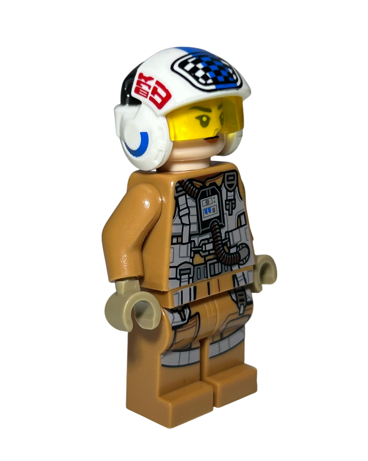 Resistance Gunner Paige SW0864 LEGO Star Wars Minifigur Seitenansicht links brick2d2