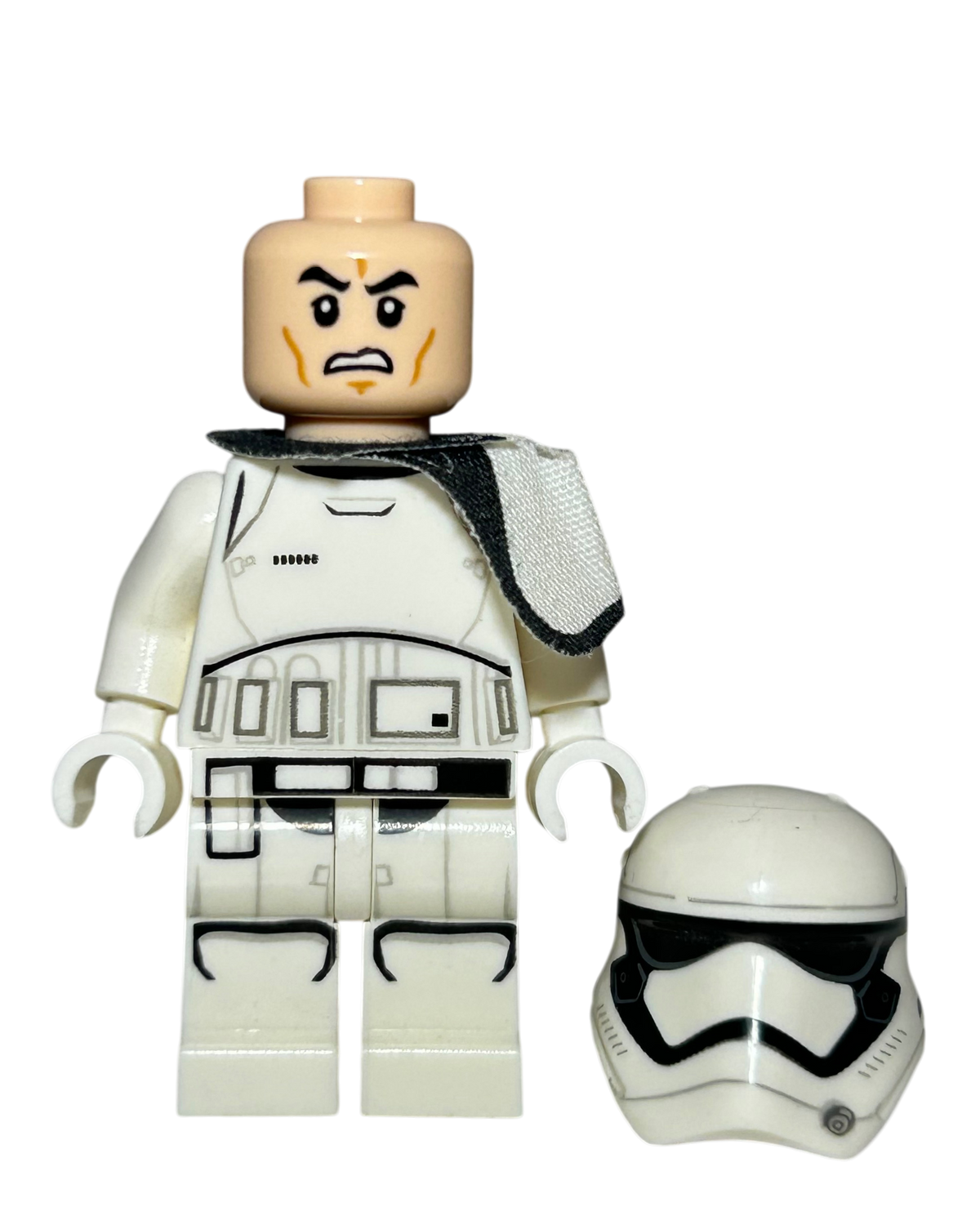 First Order Stormtrooper Squad Leader SW0872 LEGO Star Wars Minifigur Detailansicht brick2d2
