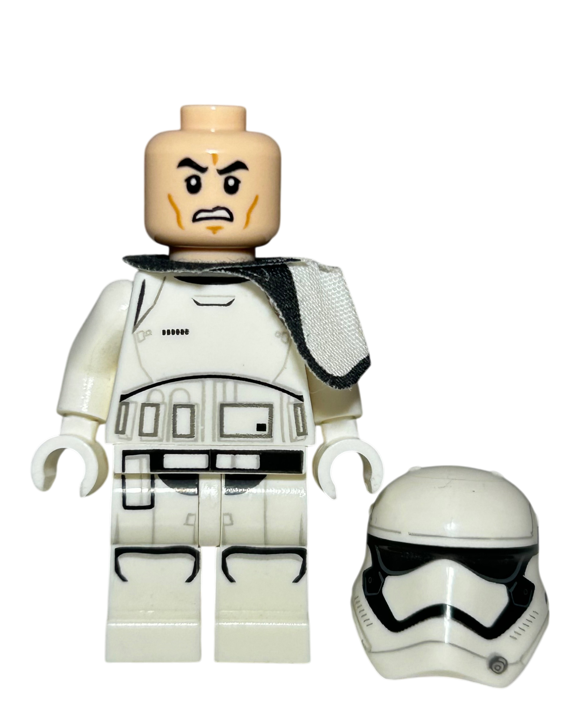 First Order Stormtrooper Squad Leader SW0872 LEGO Star Wars Minifigur Detailansicht brick2d2