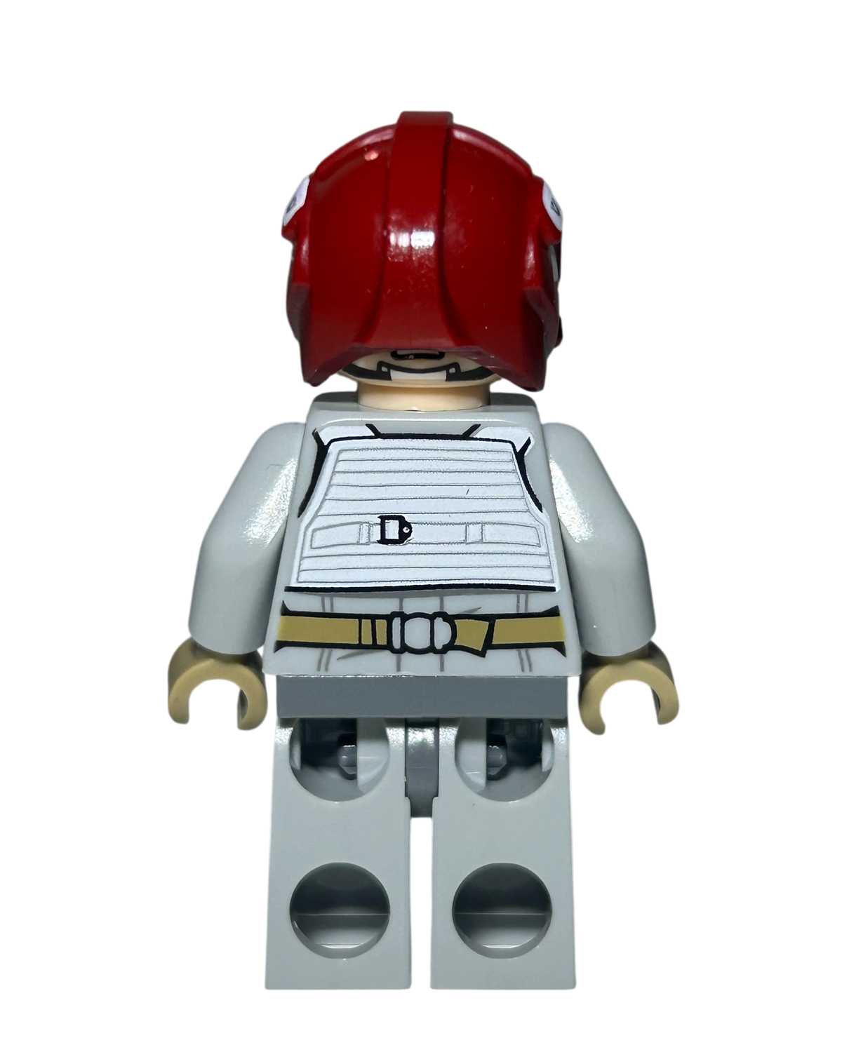Sandspeeder-Pilotin LEGO Star Wars Minifigur SW0882 Rückansicht brick2d2