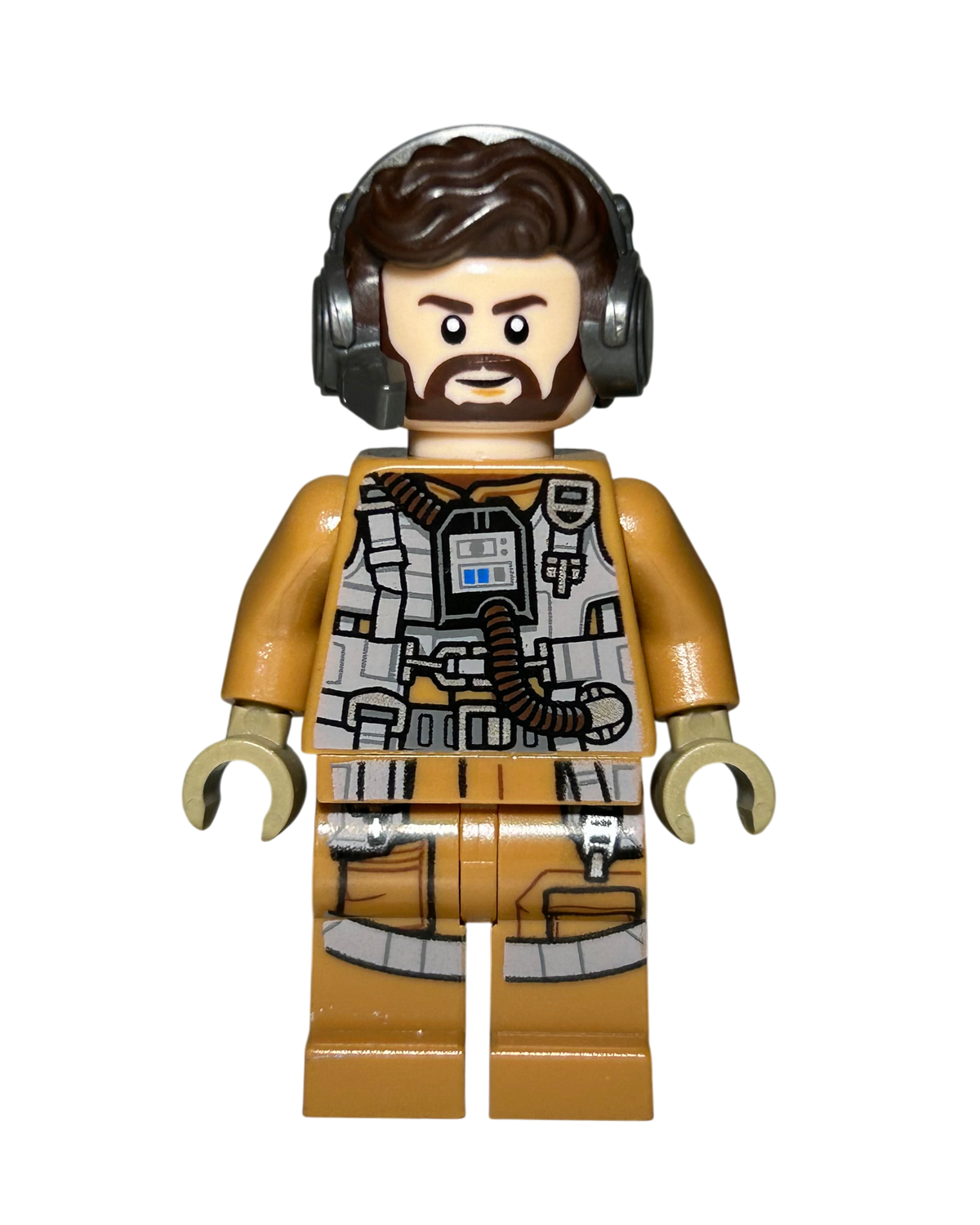 Nodin Chavdri Resistance Speeder Pilot SW0883 LEGO Star Wars Minifigur Vorderansicht brick2d2