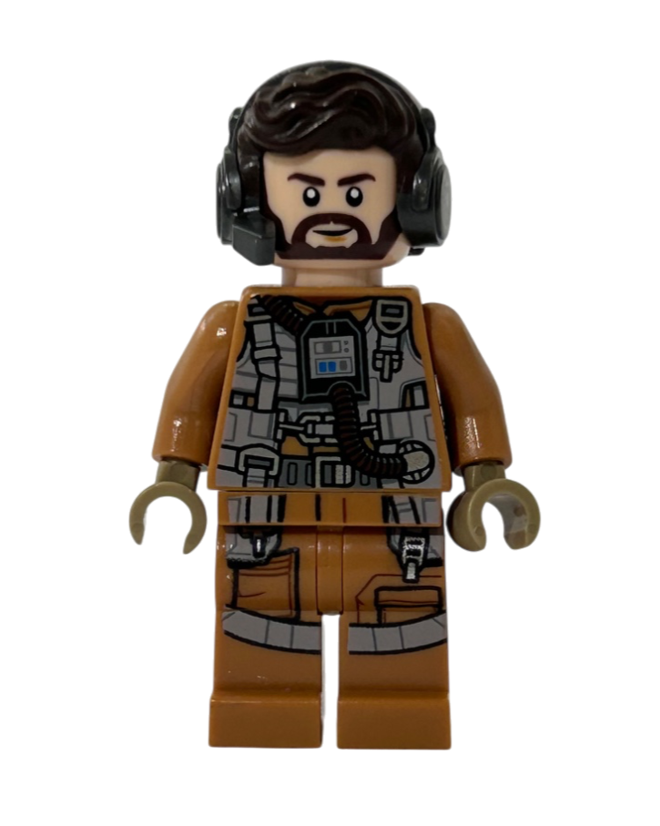 Lego Star Wars Minifigur Nodin Chavdri Resistance Speeder Pilot SW0883