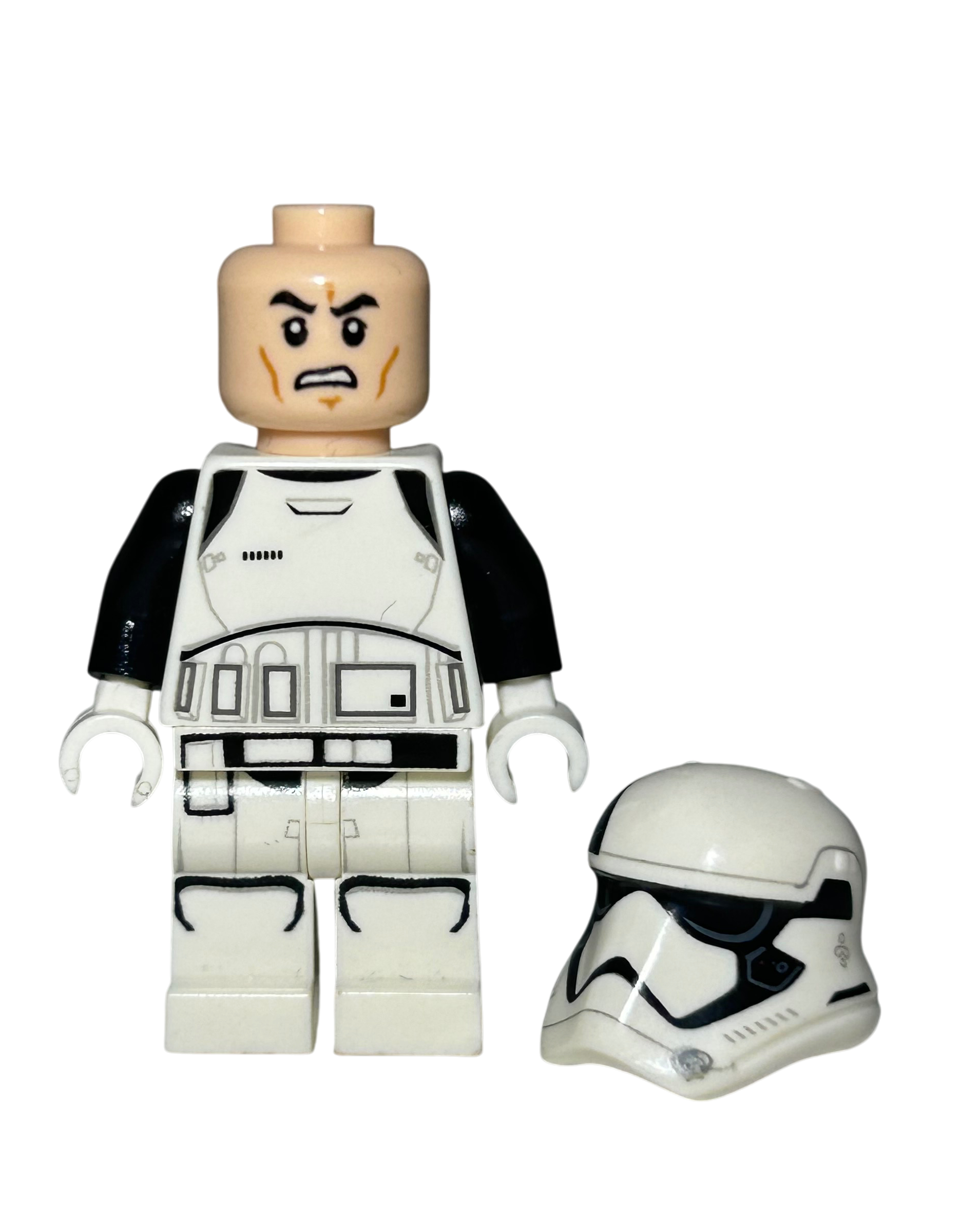 First Order Stormtrooper Executioner SW0886 LEGO Star Wars Minifigur Detailansicht brick2d2