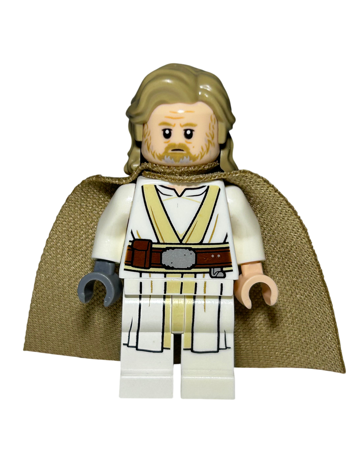 Luke Skywalker Alt SW0887 LEGO Star Wars Minifigur Vorderansicht brick2d2