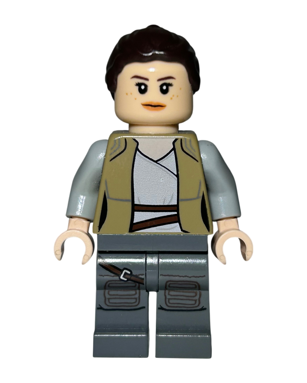 Rey Skywalker SW0888 LEGO Star Wars Minifigur Detailansicht brick2d2