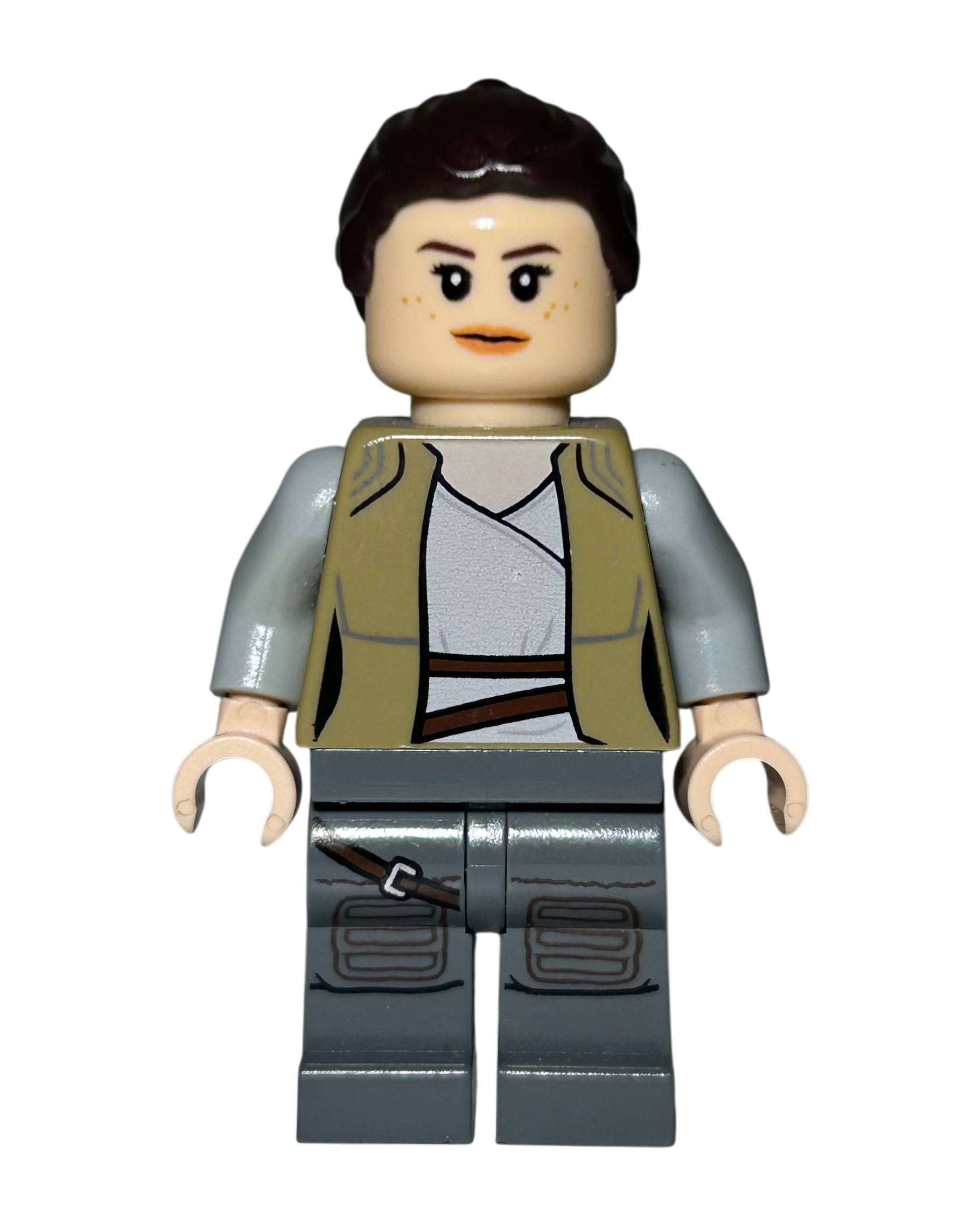 Rey Skywalker SW0888 LEGO Star Wars Minifigur Detailansicht brick2d2