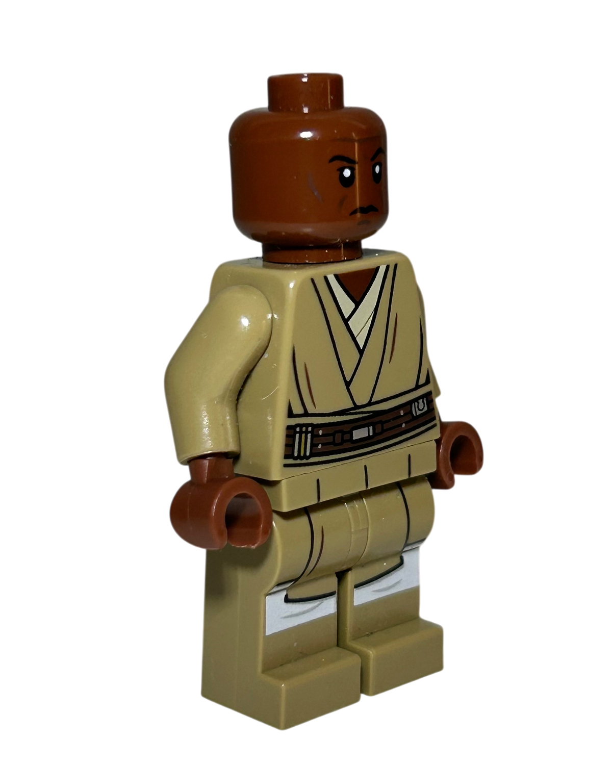Mace Windu 2018 SW0889 LEGO Star Wars Minifigur Seitenansicht rechts brick2d2