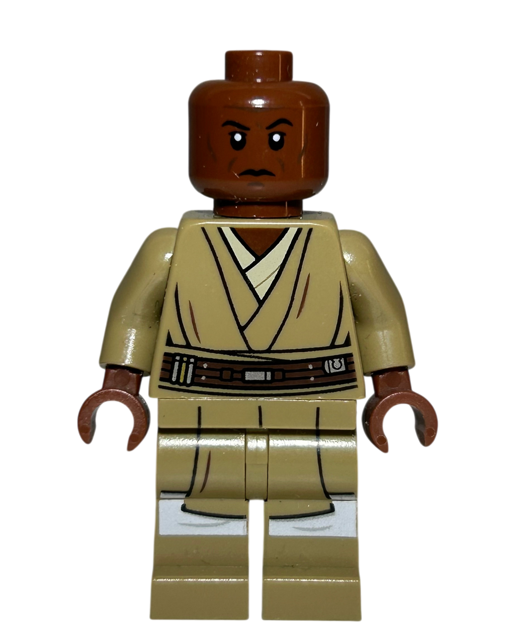 Mace Windu 2018 SW0889 LEGO Star Wars Minifigur Vorderansicht brick2d2