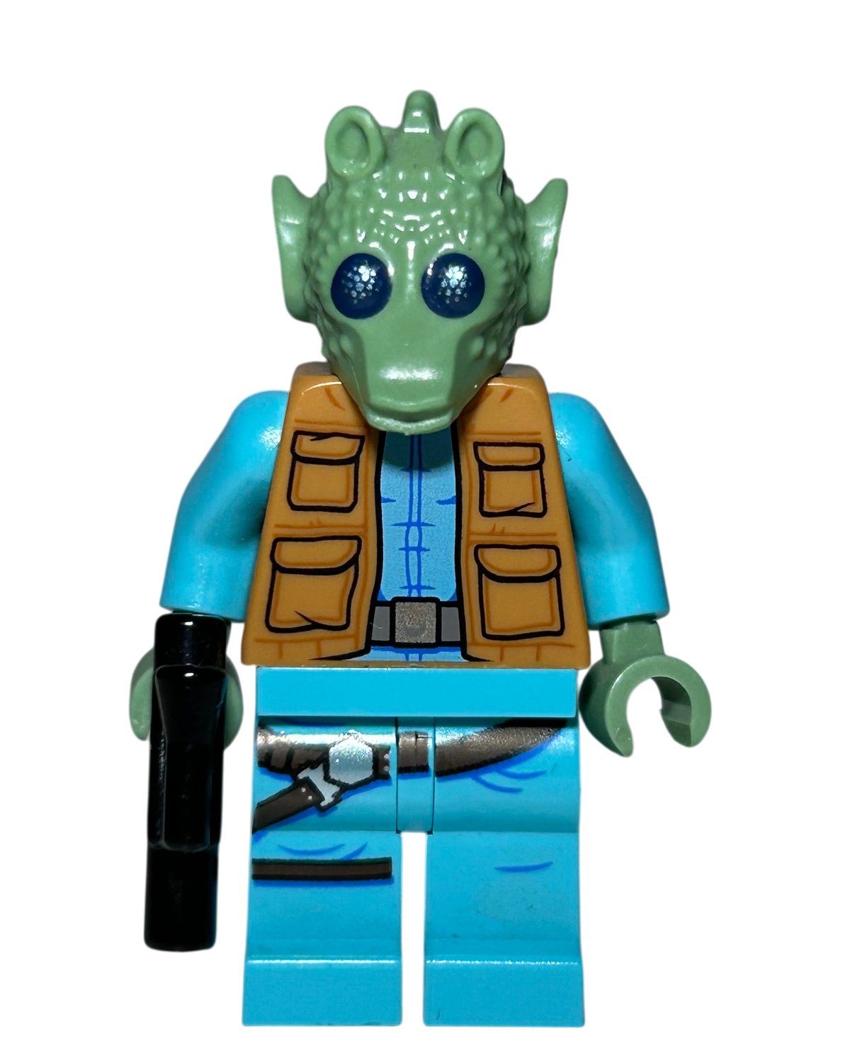 Greedo SW0898 LEGO Star Wars Minifigur Vorderansicht brick2d2