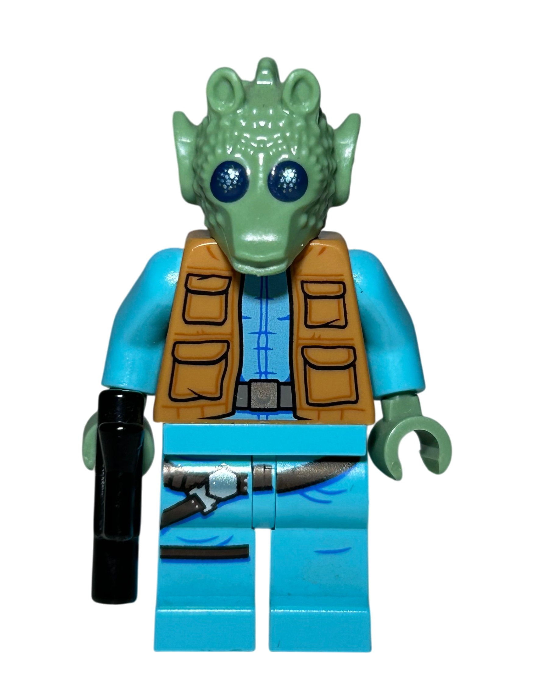 Greedo SW0898 LEGO Star Wars Minifigur Vorderansicht brick2d2