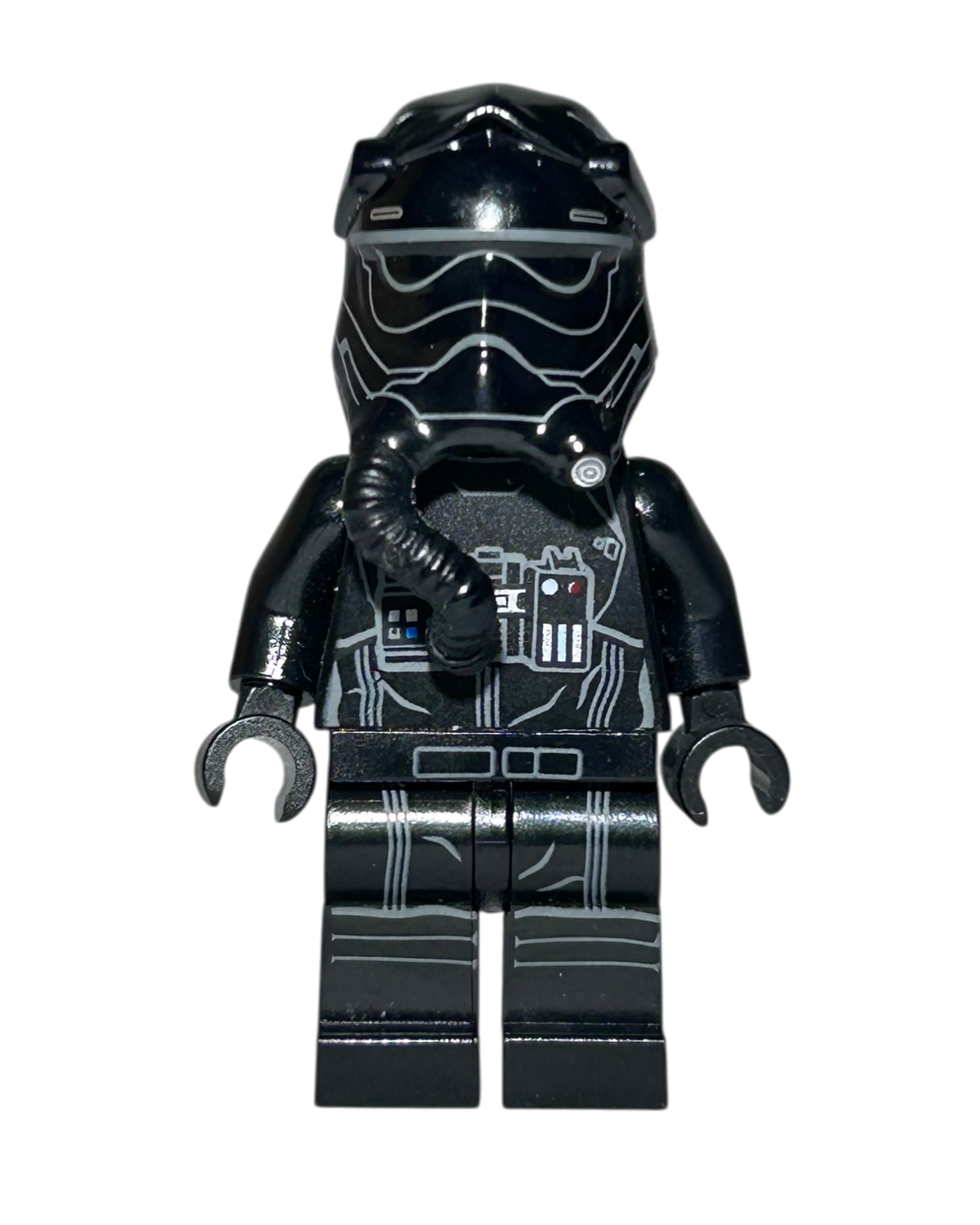 First Order TIE Pilot SW0902 LEGO Star Wars Minifigur Vorderansicht