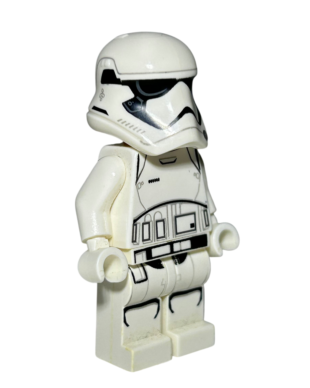First Order Stormtrooper SW0905 LEGO Star Wars Minifigur Seitenansicht links brick2d2