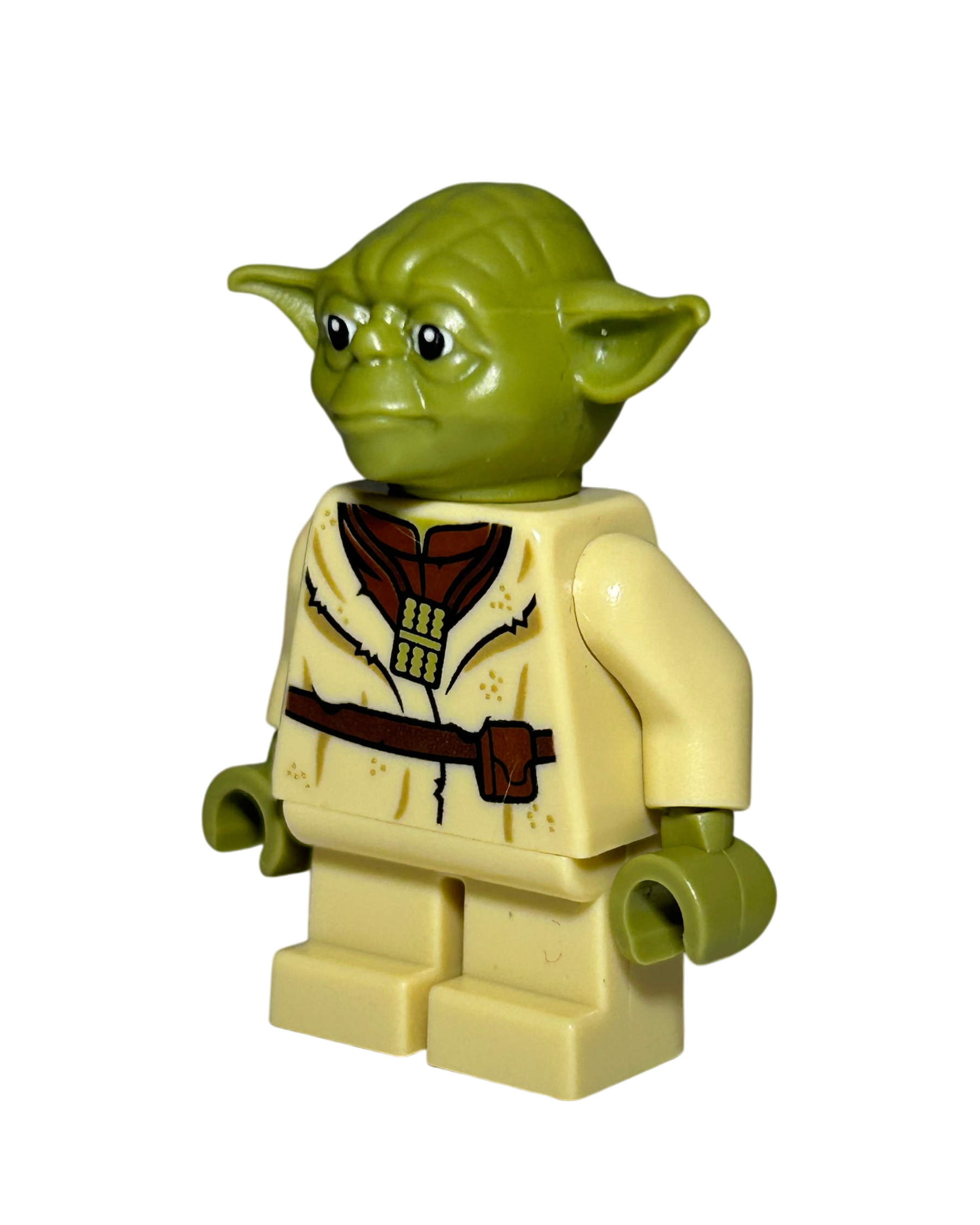 Meister Yoda SW0906 LEGO Star Wars Minifigur Seitenansicht rechts brick2d2