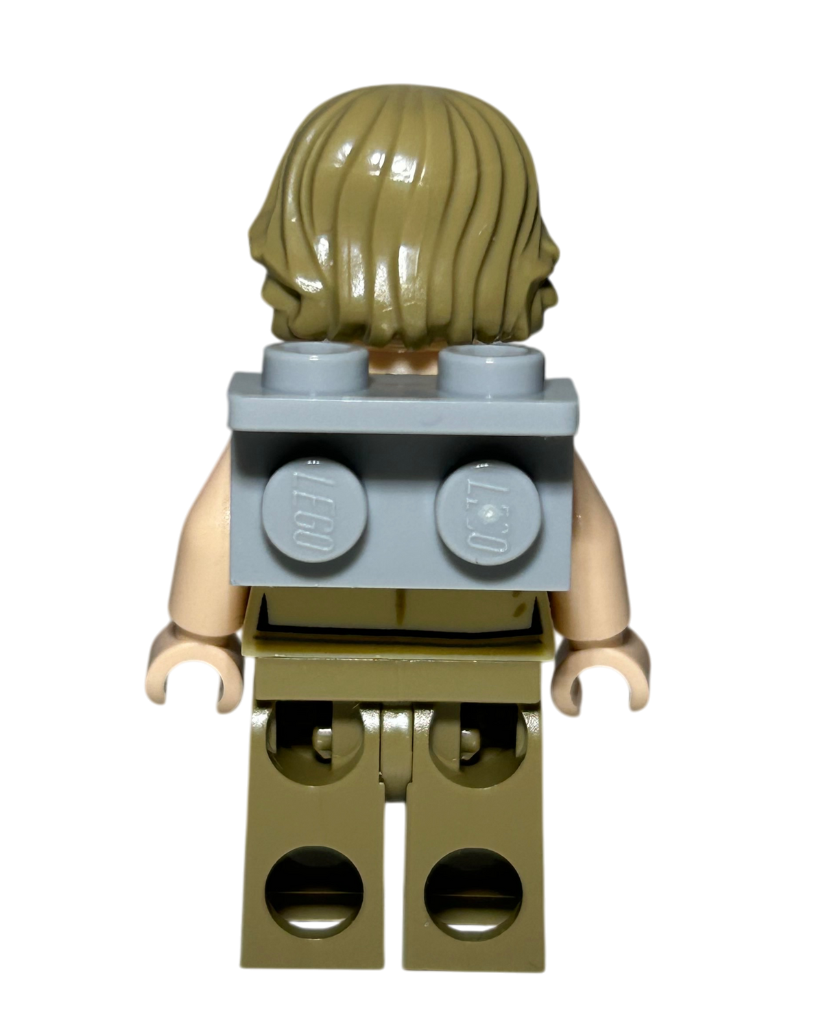 Luke Skywalker Dagobah Outfit SW0907 LEGO Star Wars Minifigur Rückansicht brick2d2