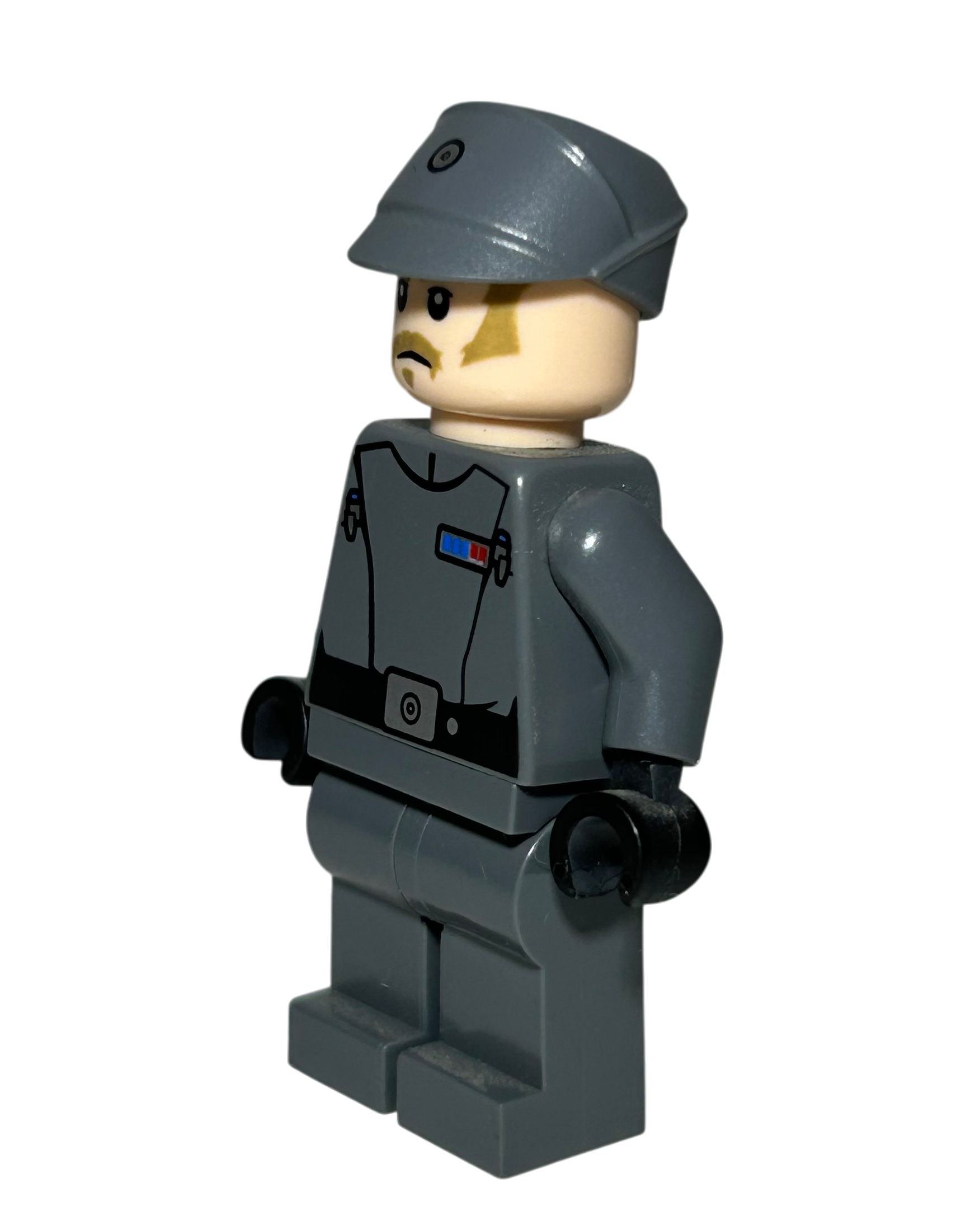Imperial Recruitment Officer SW0913 LEGO Star Wars Minifigur Vorderansicht links brick2d2