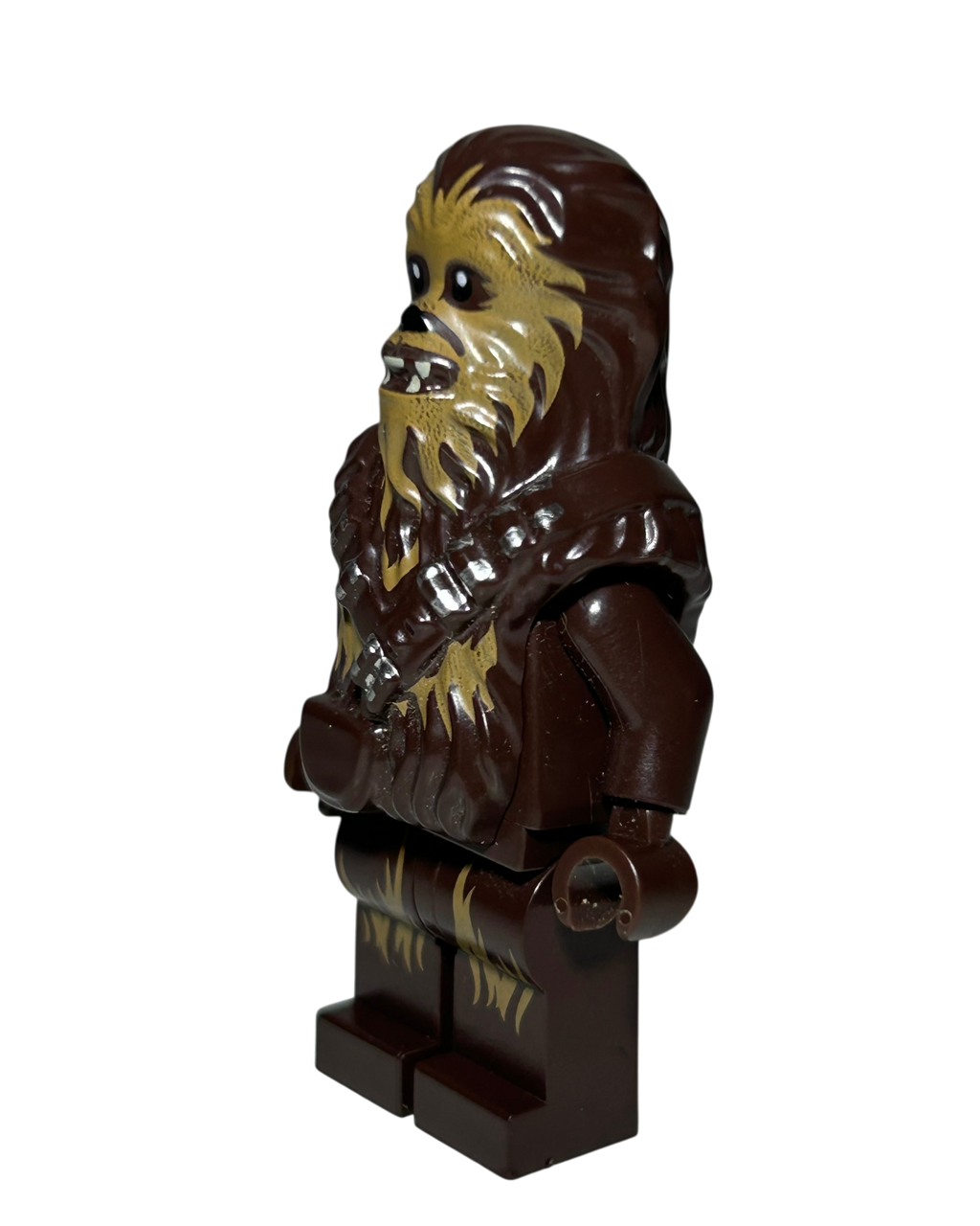 Chewbacca mit Munitionsgurt SW0922 LEGO Star Wars Minifigur Seitenansicht rechts brick2d2